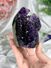Uruguay Amethyst with Stalactites C