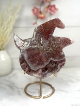 Pink Amethyst Pumpkin Carving A10005