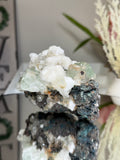 Yellow and Green Zoned Apophyllite with Mordenite