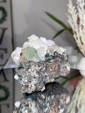 Yellow and Green Zoned Apophyllite with Mordenite