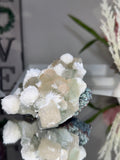 Yellow and Green Zoned Apophyllite with Mordenite