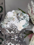 Yellow and Green Zoned Apophyllite with Mordenite