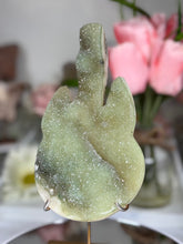 Uruguay Amethyst Guitar on Stand A10211