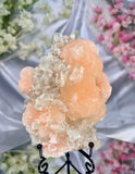 Sugar Coated Green Apophyllite with Stilbite