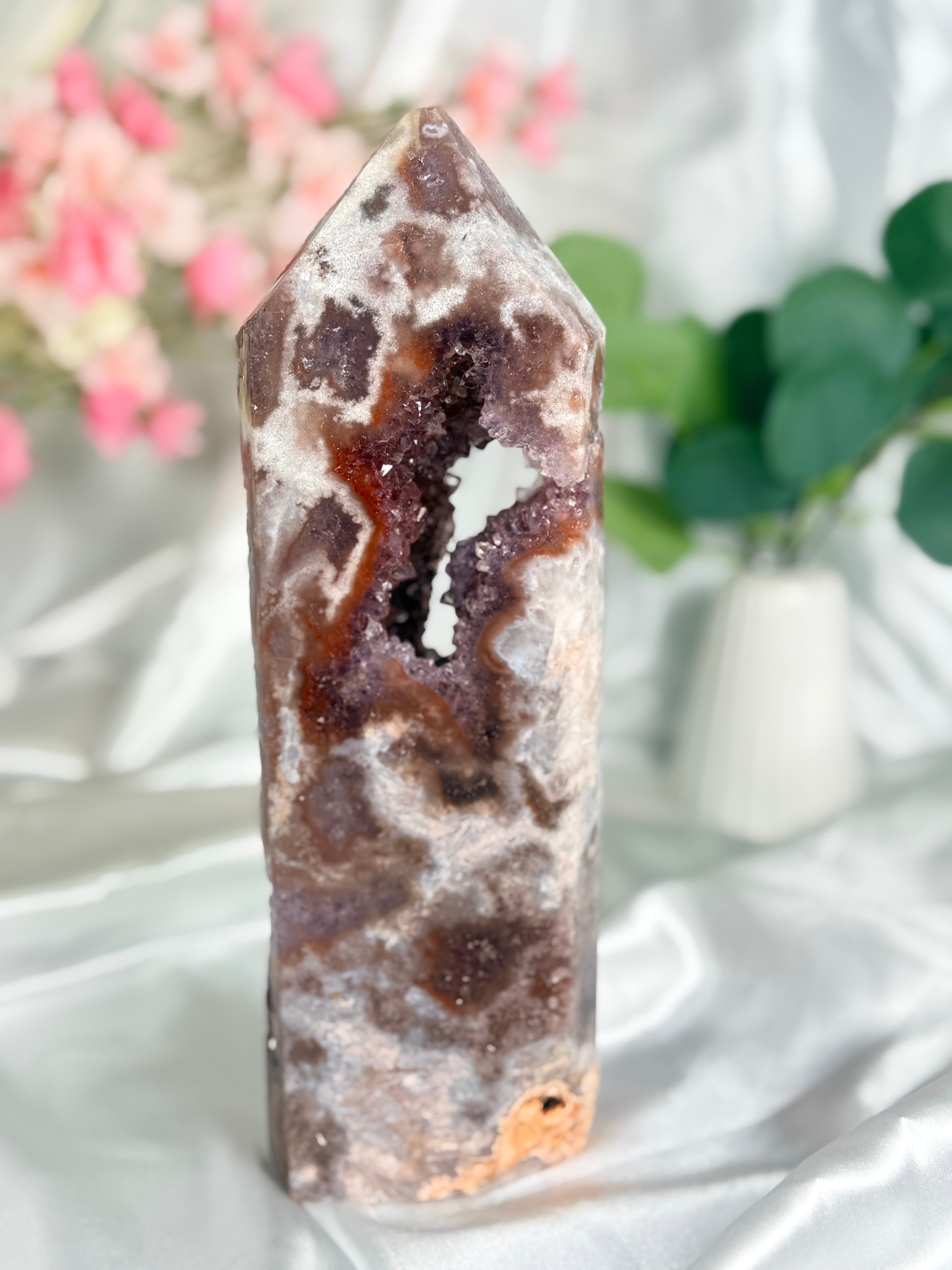 Pink Amethyst Tower H