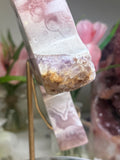 Pink Amethyst Dolphin Carving