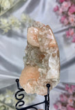 Sugar Coated Green Apophyllite with Stilbite