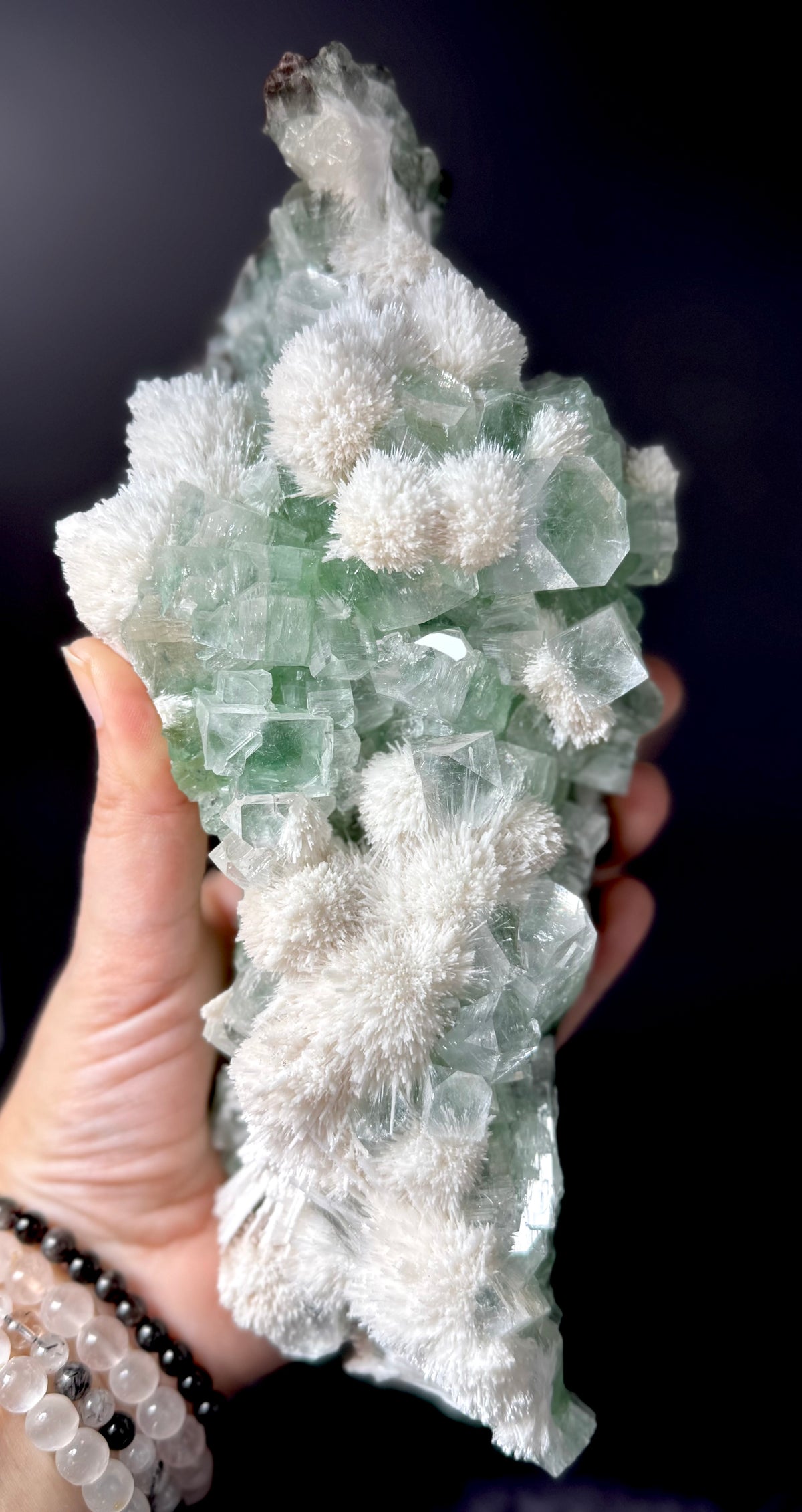 Green Apophyllite and Mordenite S14