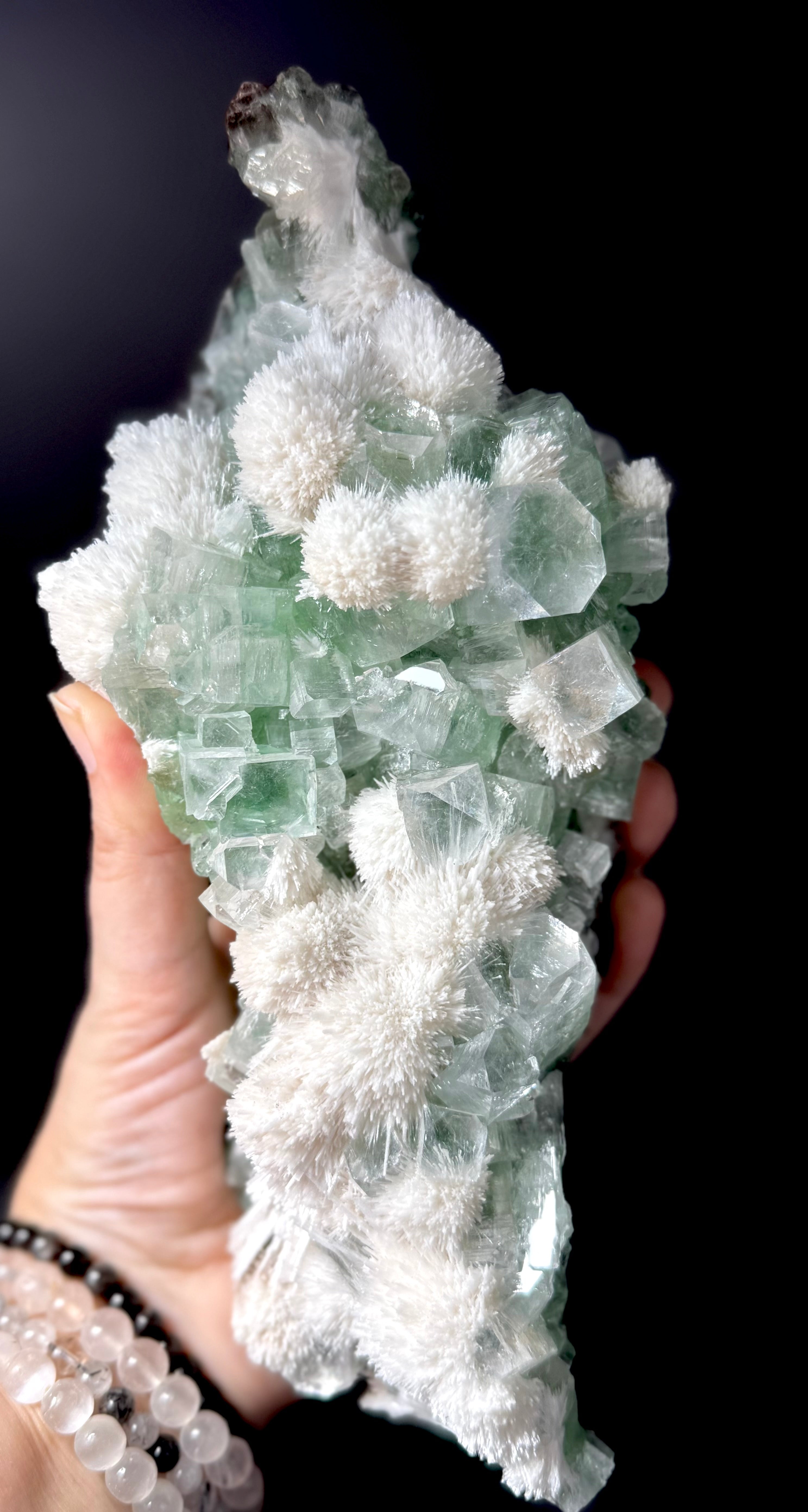 Green Apophyllite and Mordenite S14