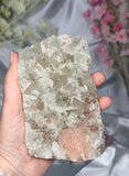 Sugar Coated Green Apophyllite with Stilbite