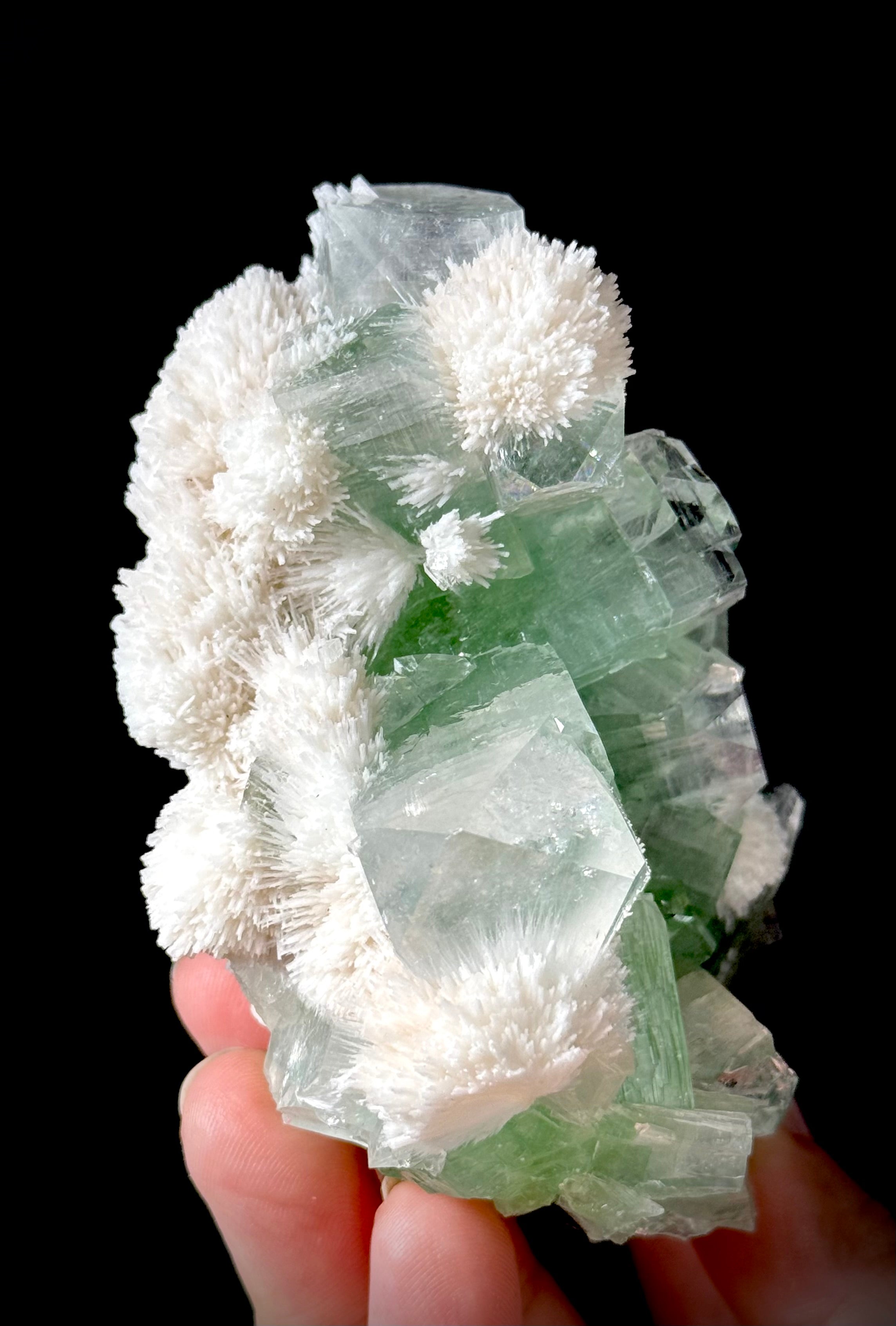 Green Apophyllite and Mordenite S3