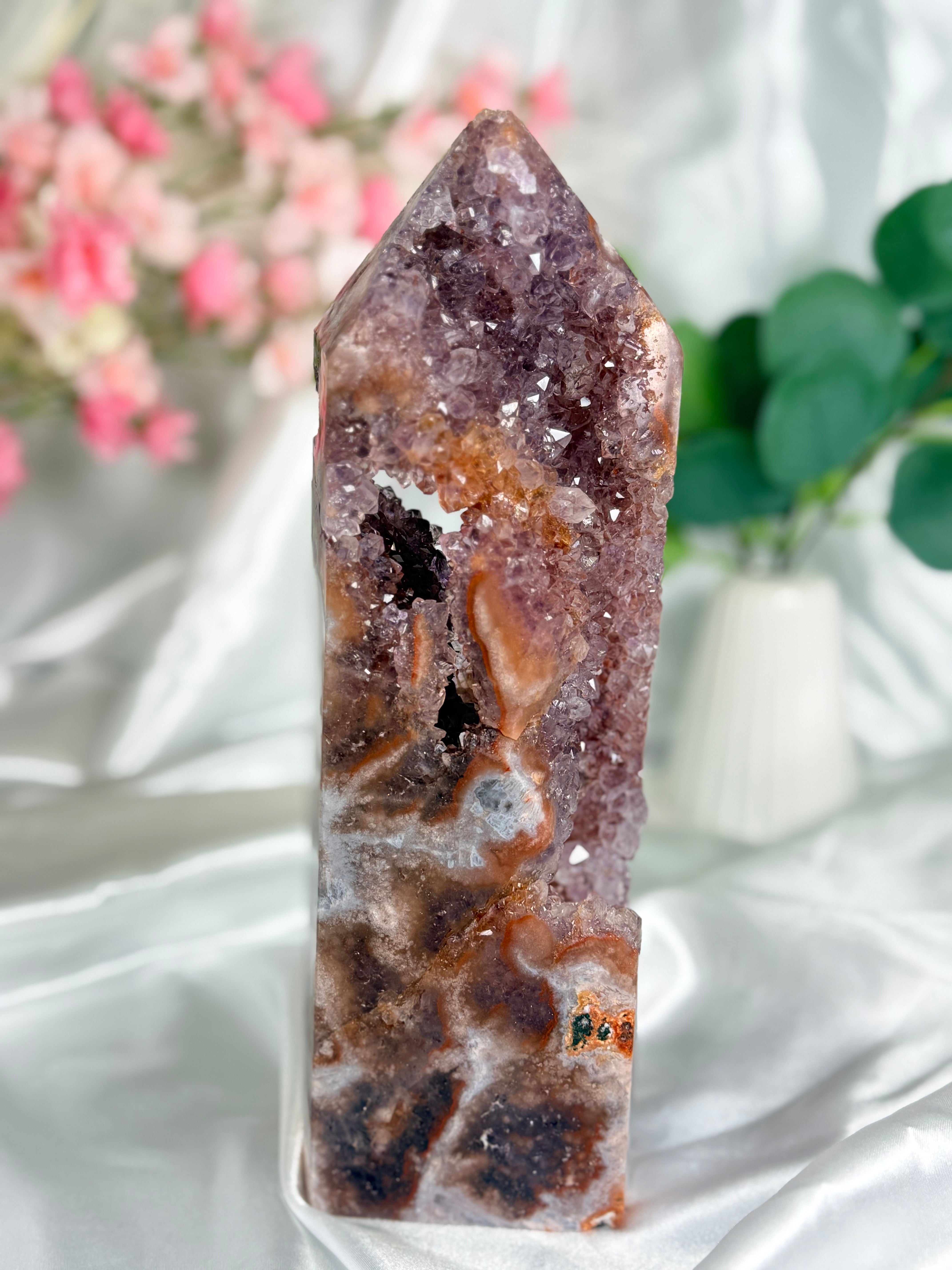 Pink Amethyst Tower H