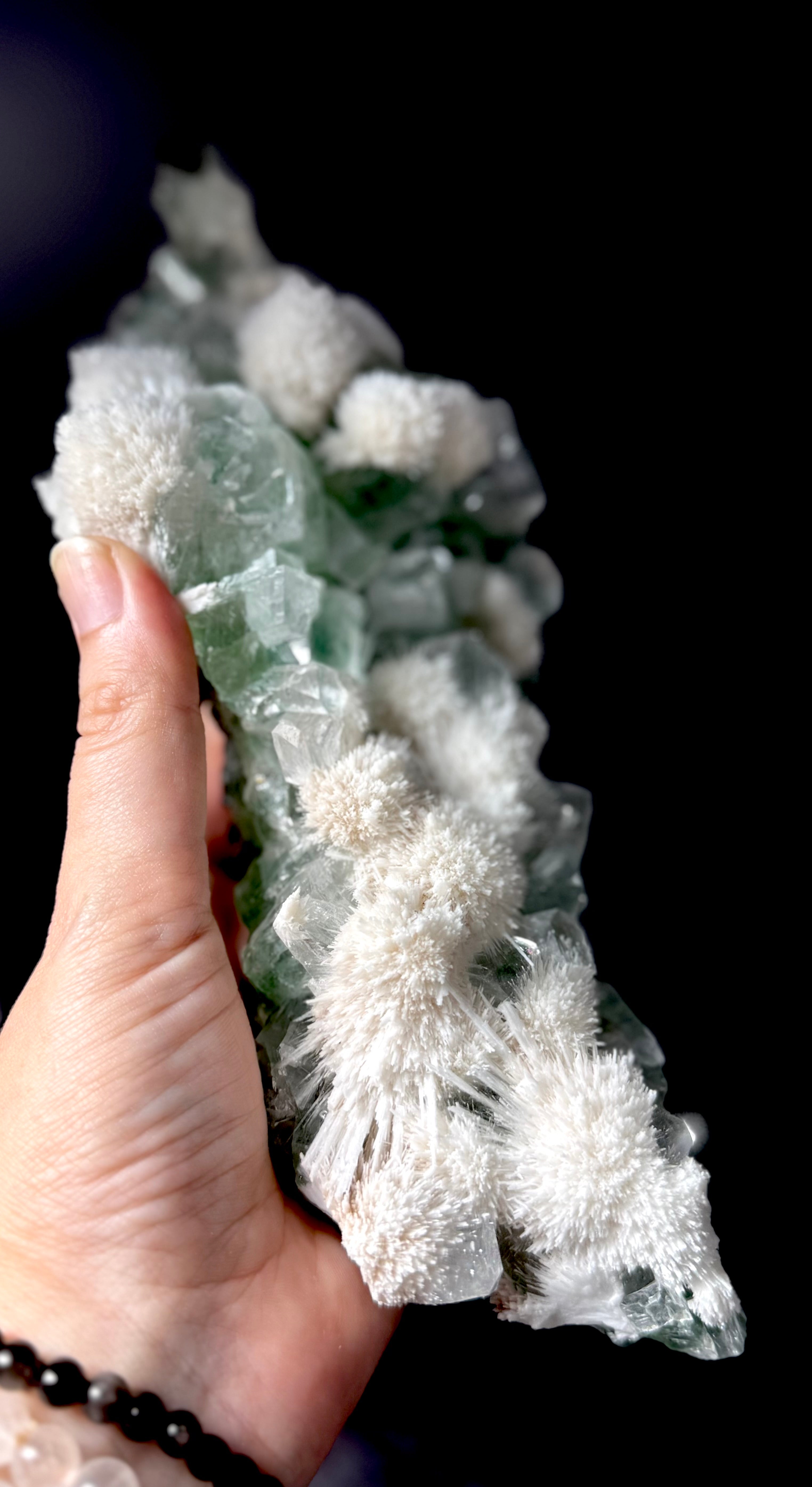 Green Apophyllite and Mordenite S14