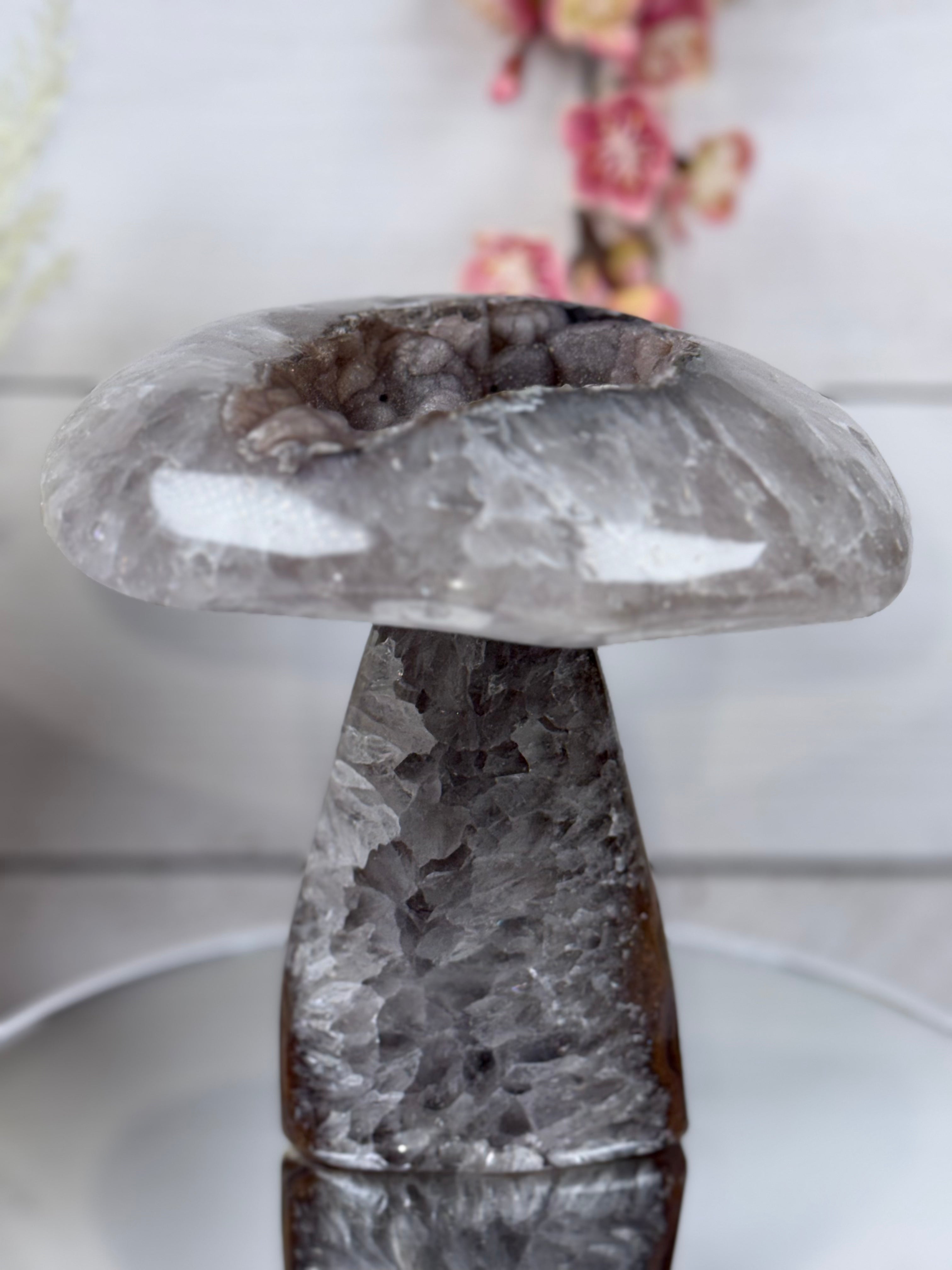 Brazilian Agate Mushroom A1107