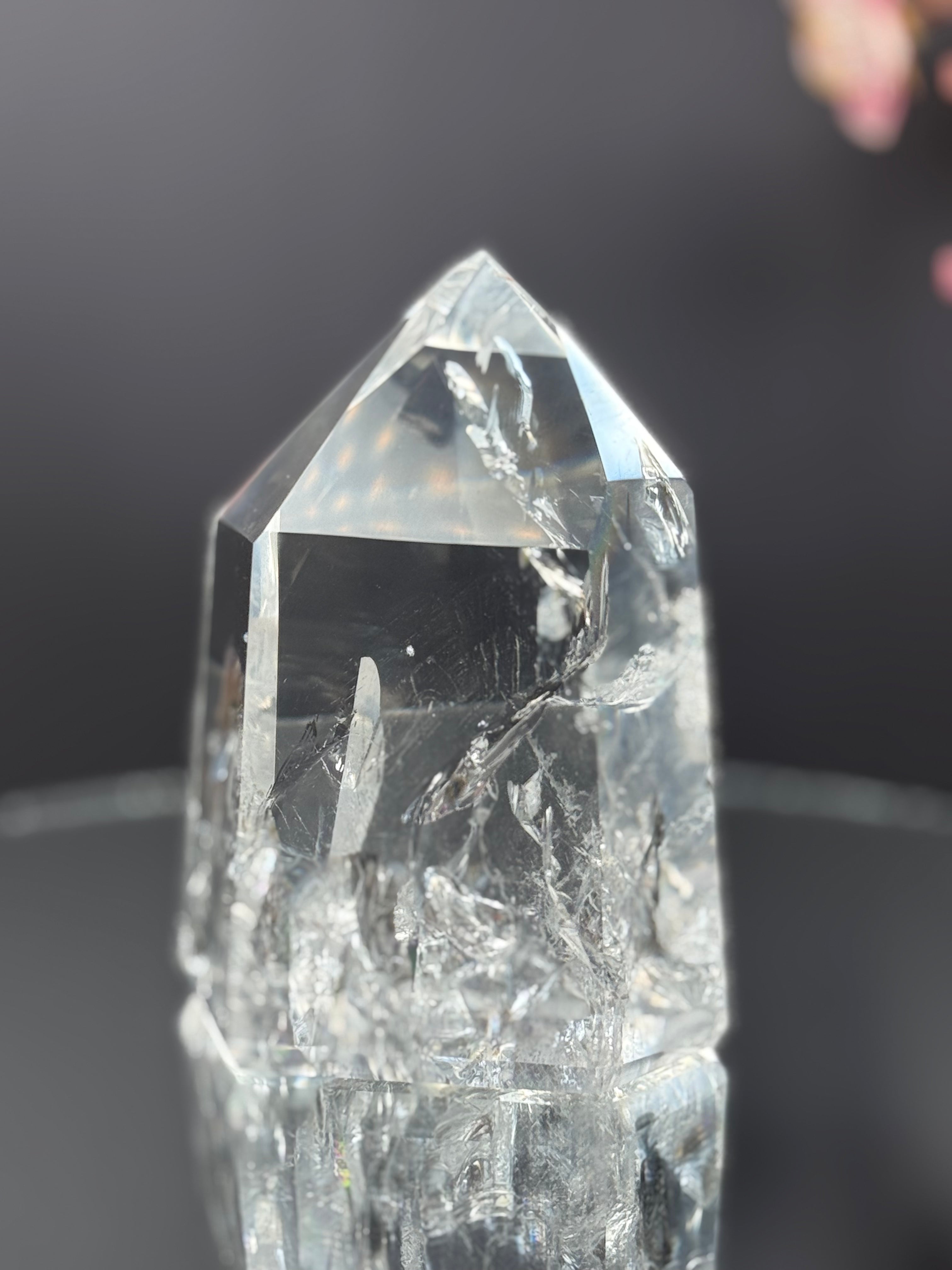 Collector-Grade Clear Quartz Tower V1.1