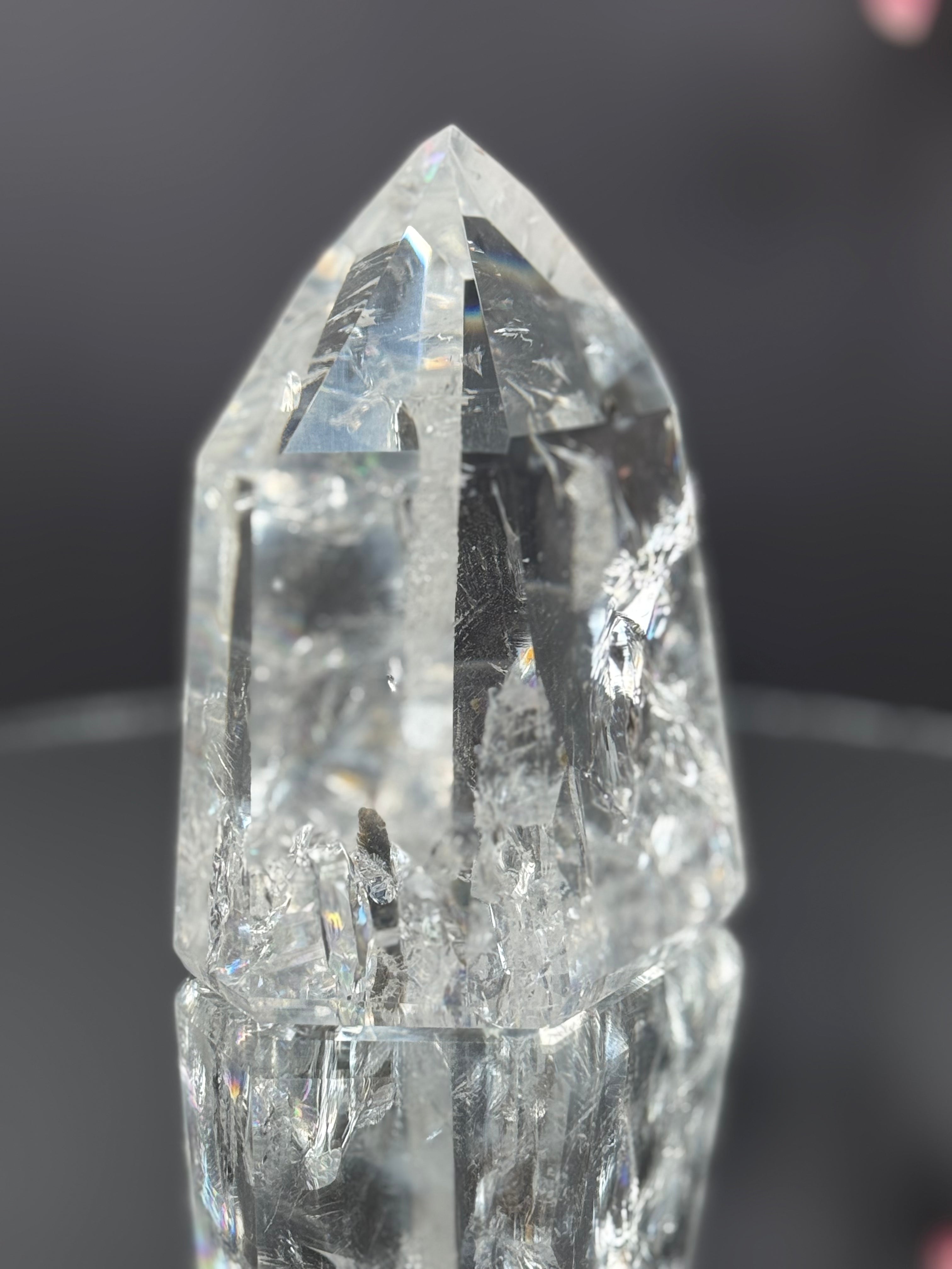 Collector-Grade Clear Quartz Tower V1.1