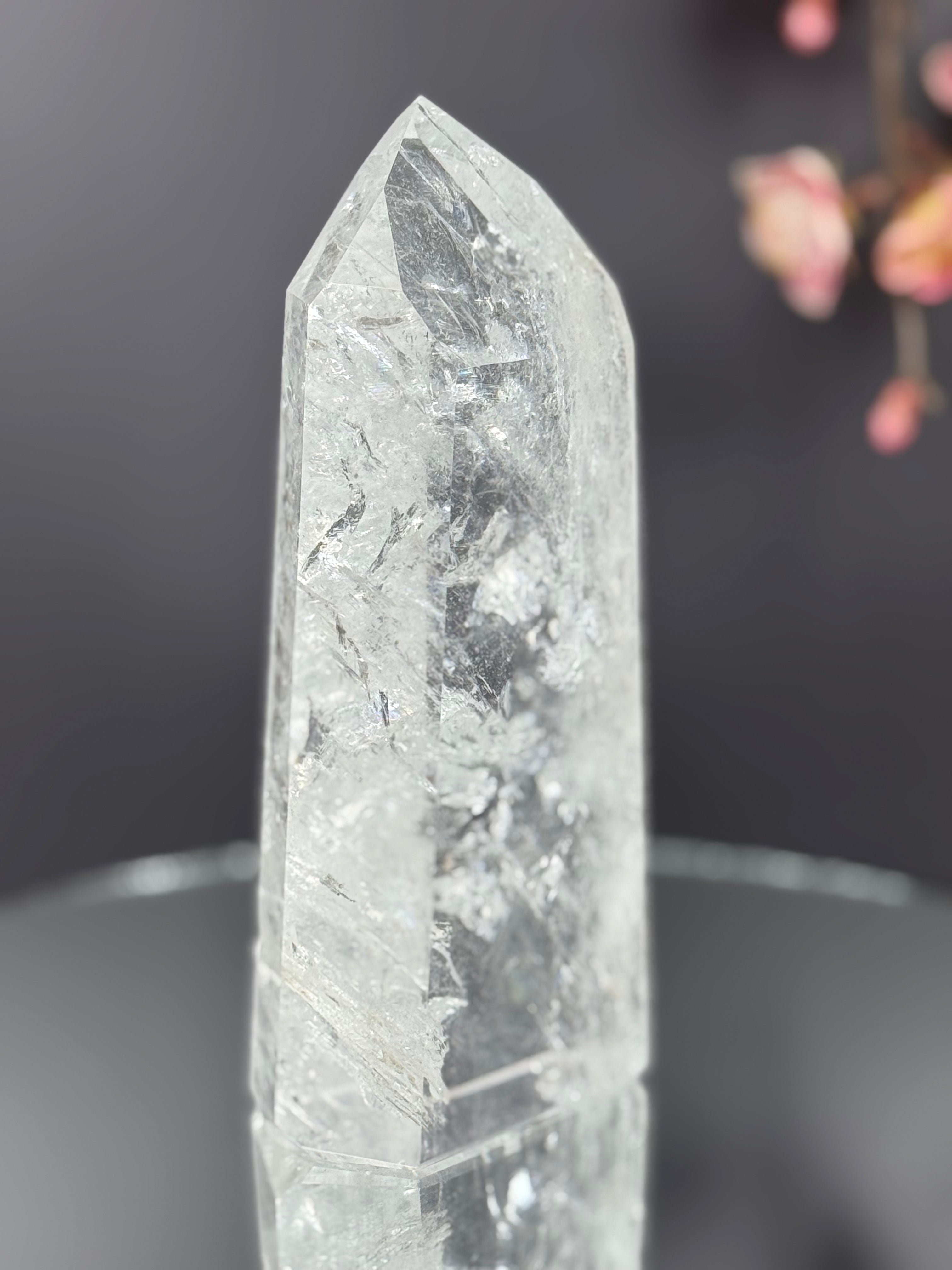 Collector-Grade Clear Quartz Tower V1.2