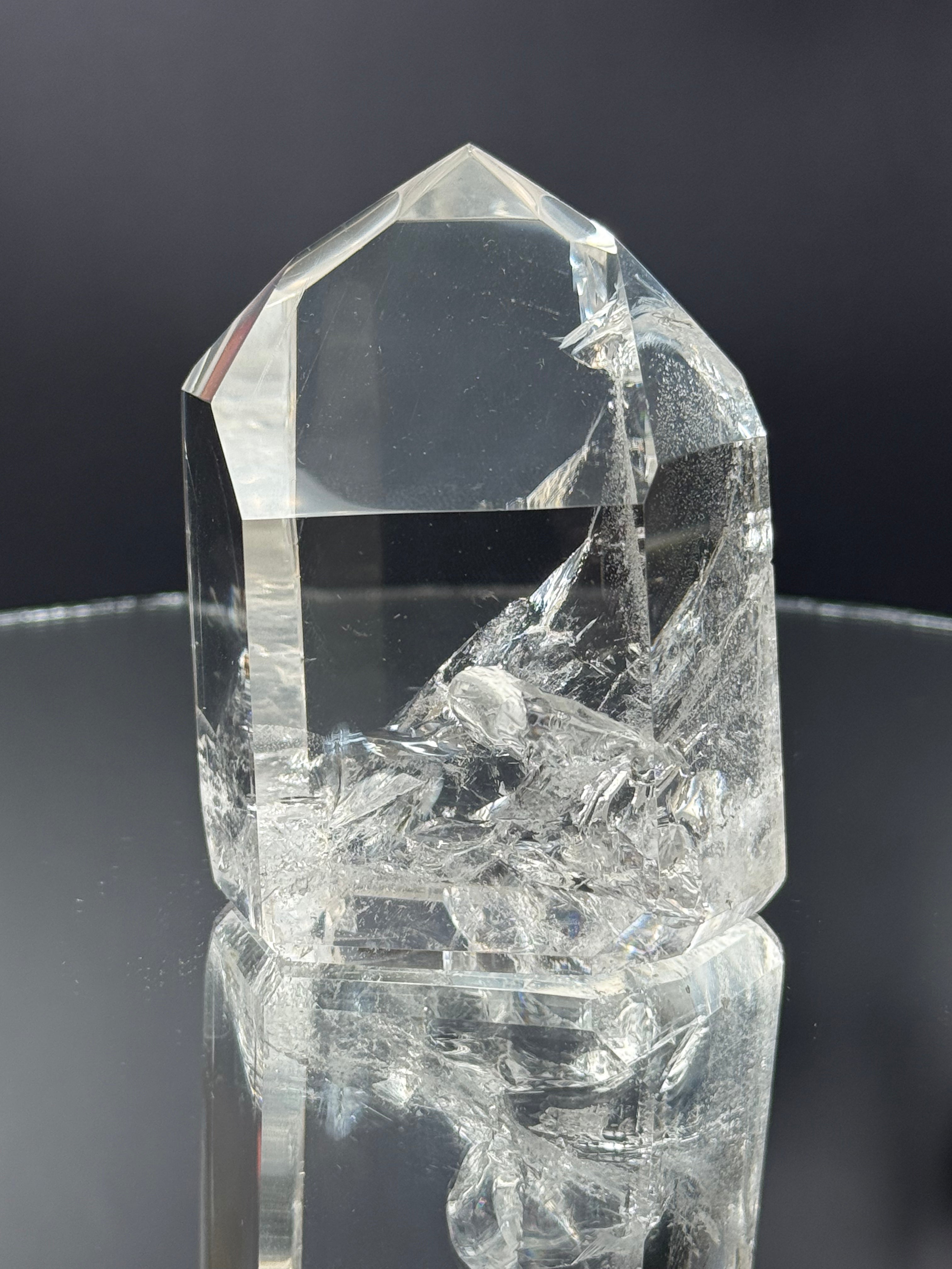 Collector-Grade Clear Quartz Tower V1.3