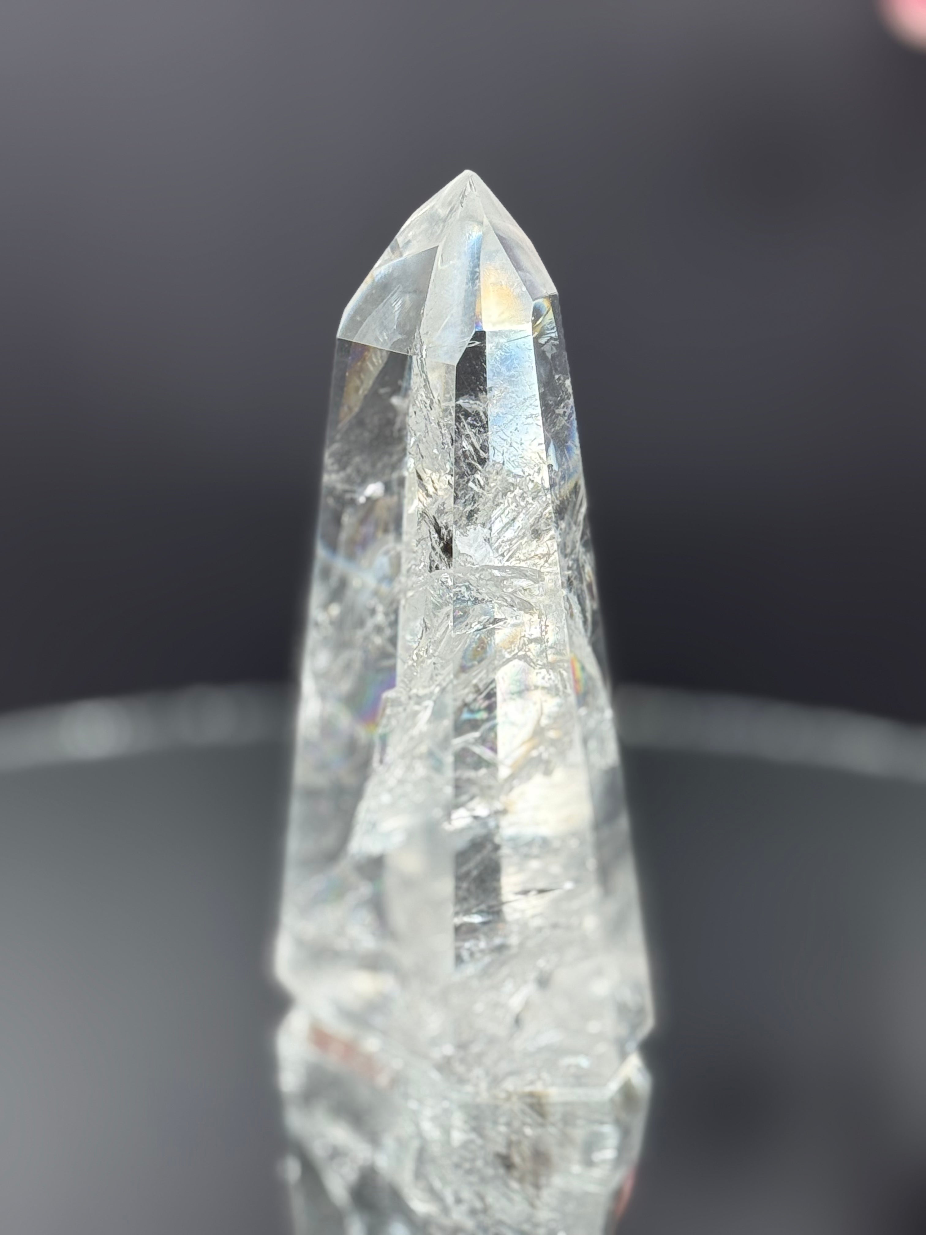 Collector-Grade Clear Quartz Tower V1.4