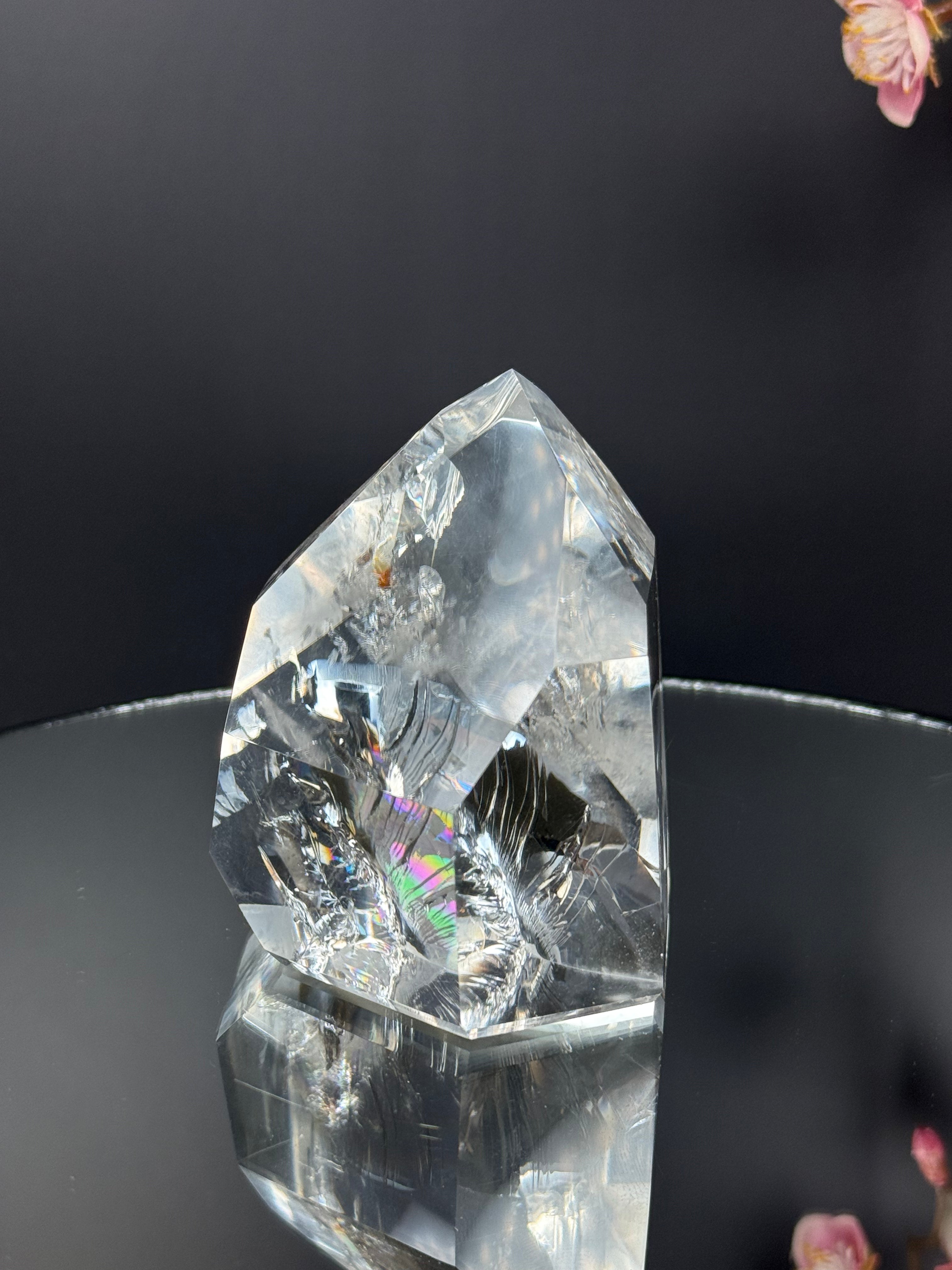 Collector-Grade Clear Quartz Tower V1.5