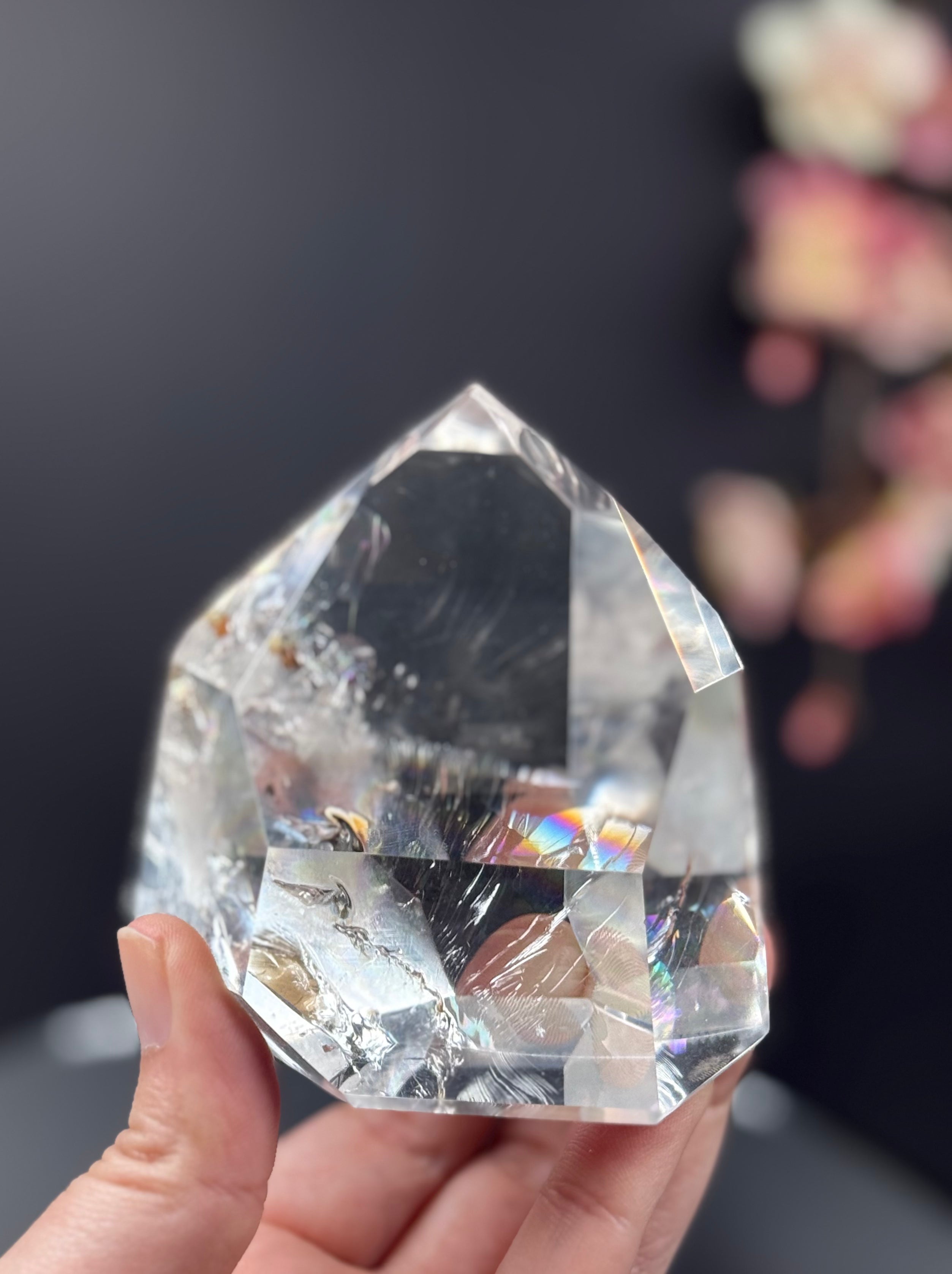 Collector-Grade Clear Quartz Tower V1.5