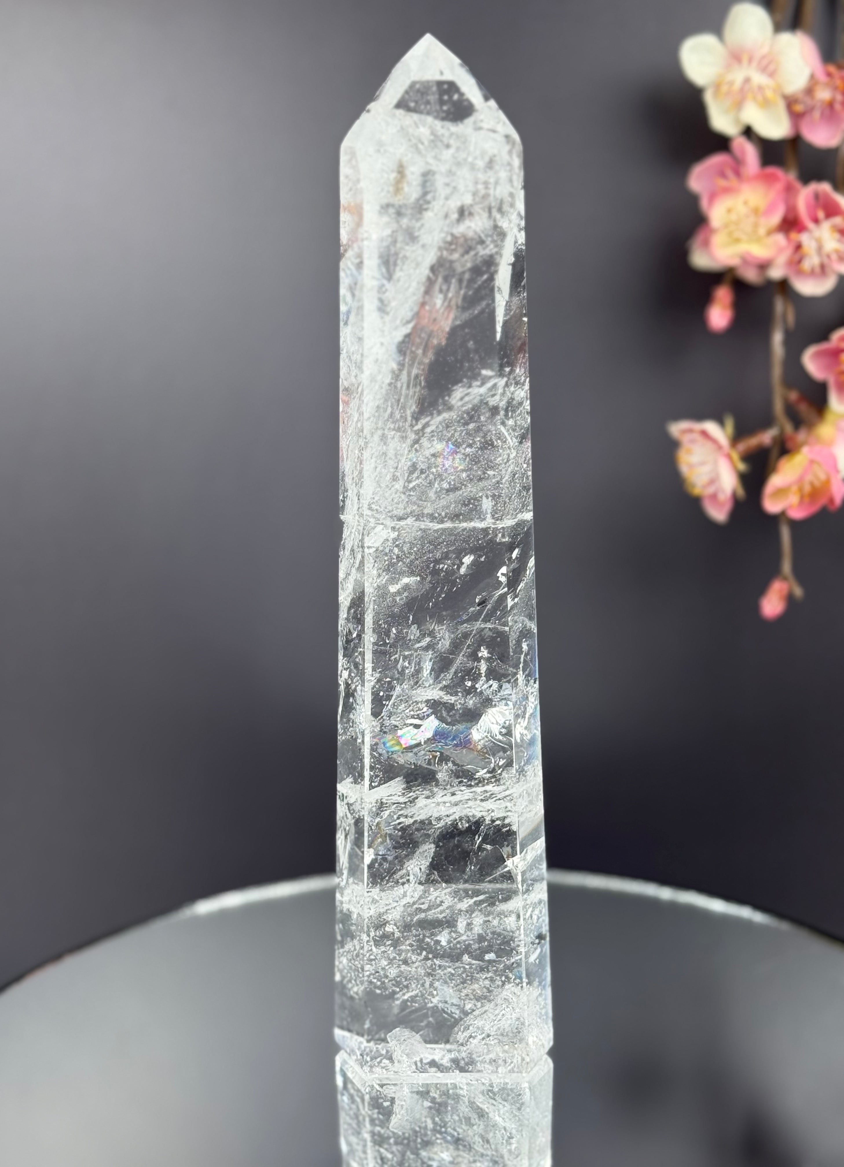 Collector-Grade Clear Quartz Tower V1.6