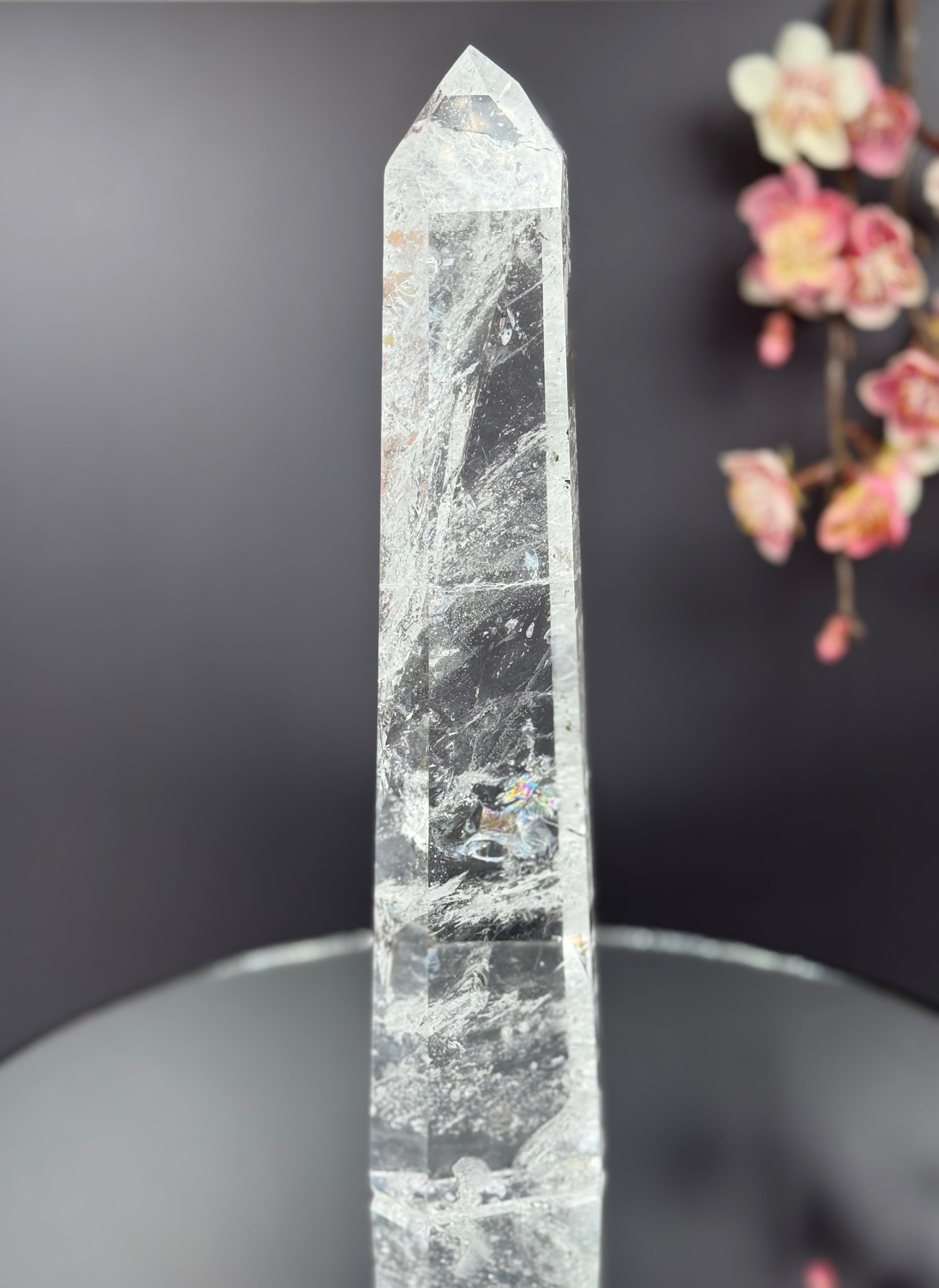 Collector-Grade Clear Quartz Tower V1.6