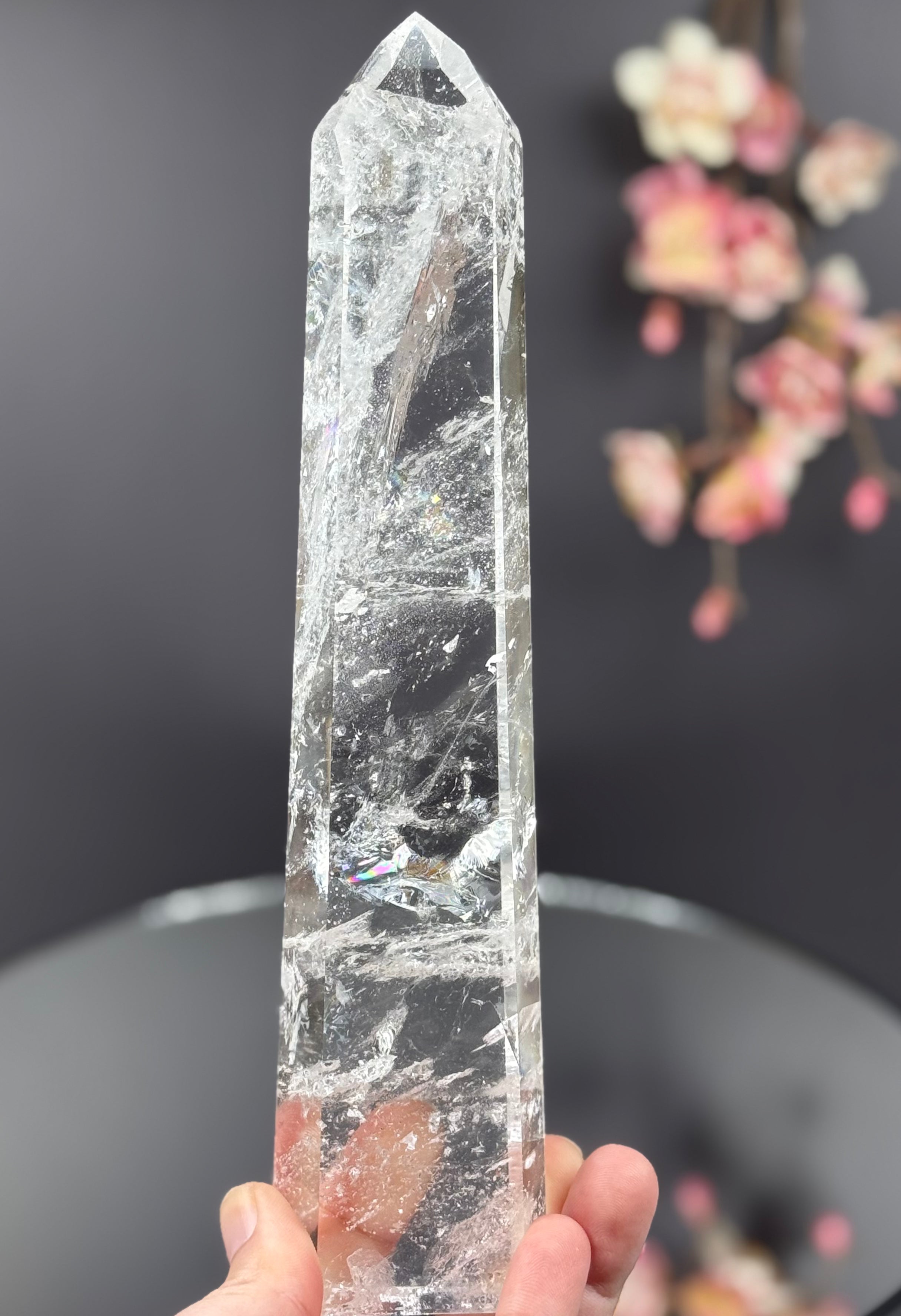 Collector-Grade Clear Quartz Tower V1.6