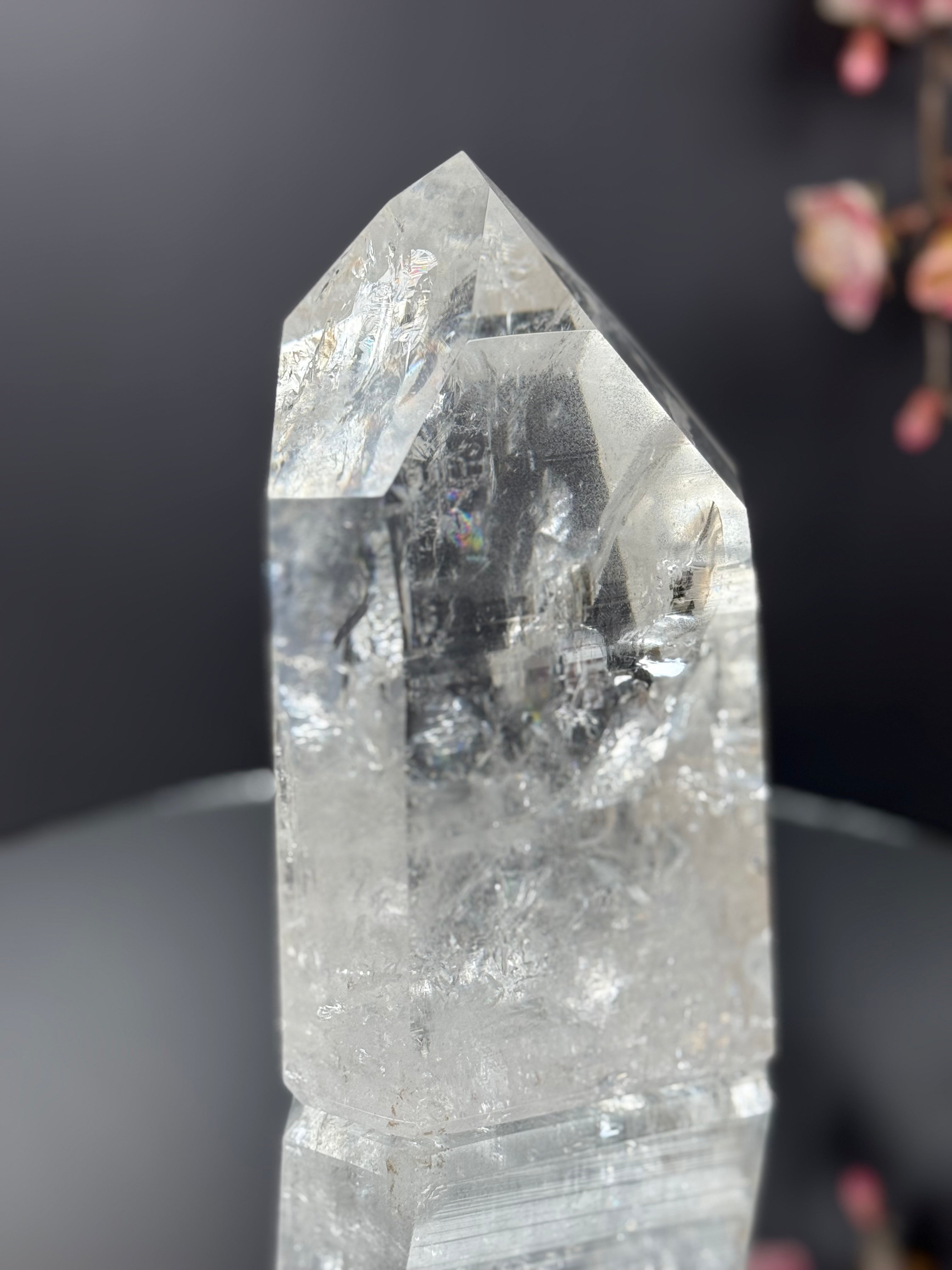 Collector-Grade Clear Quartz Tower V1.8