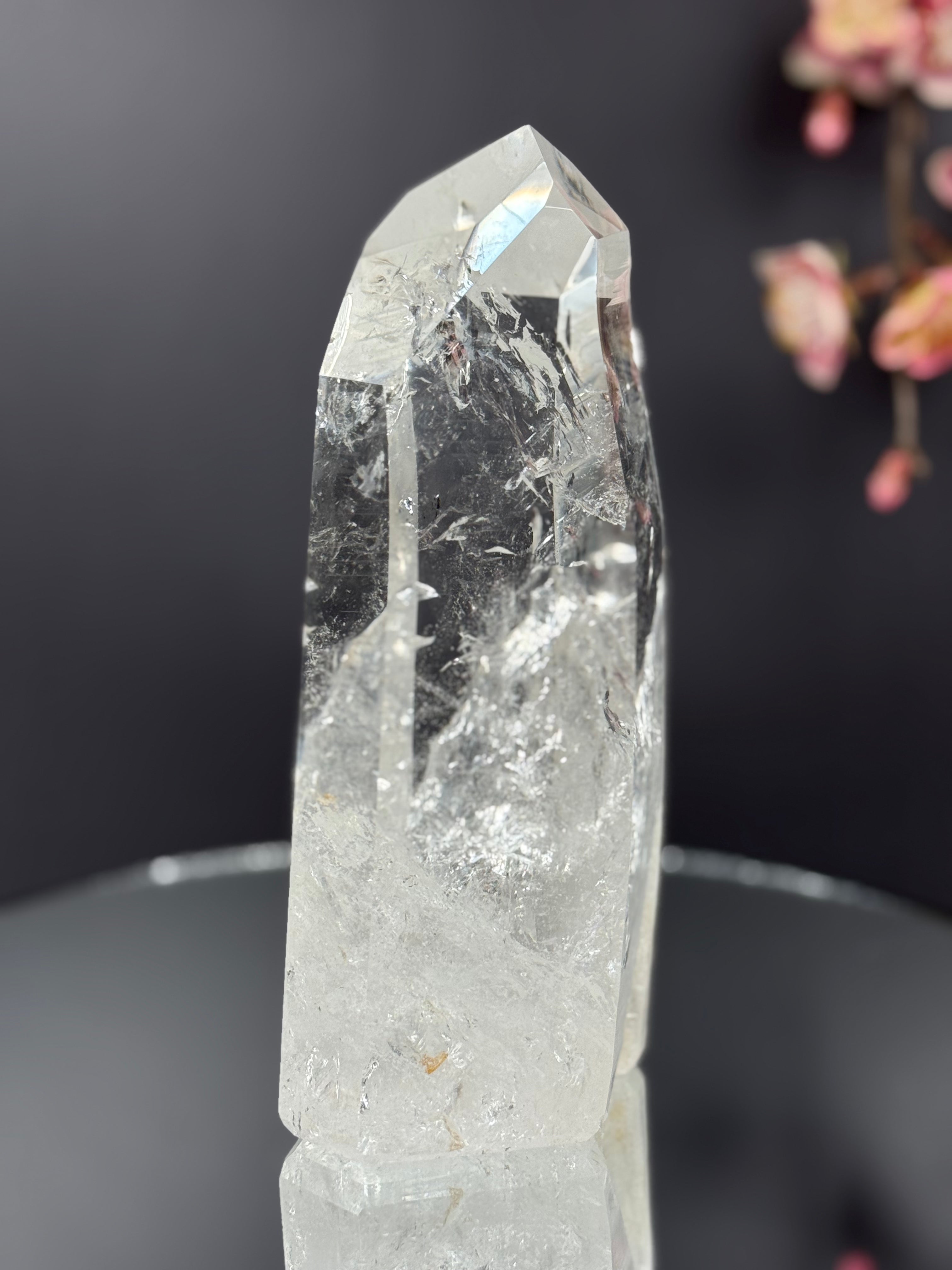 Collector-Grade Clear Quartz Tower V1.9