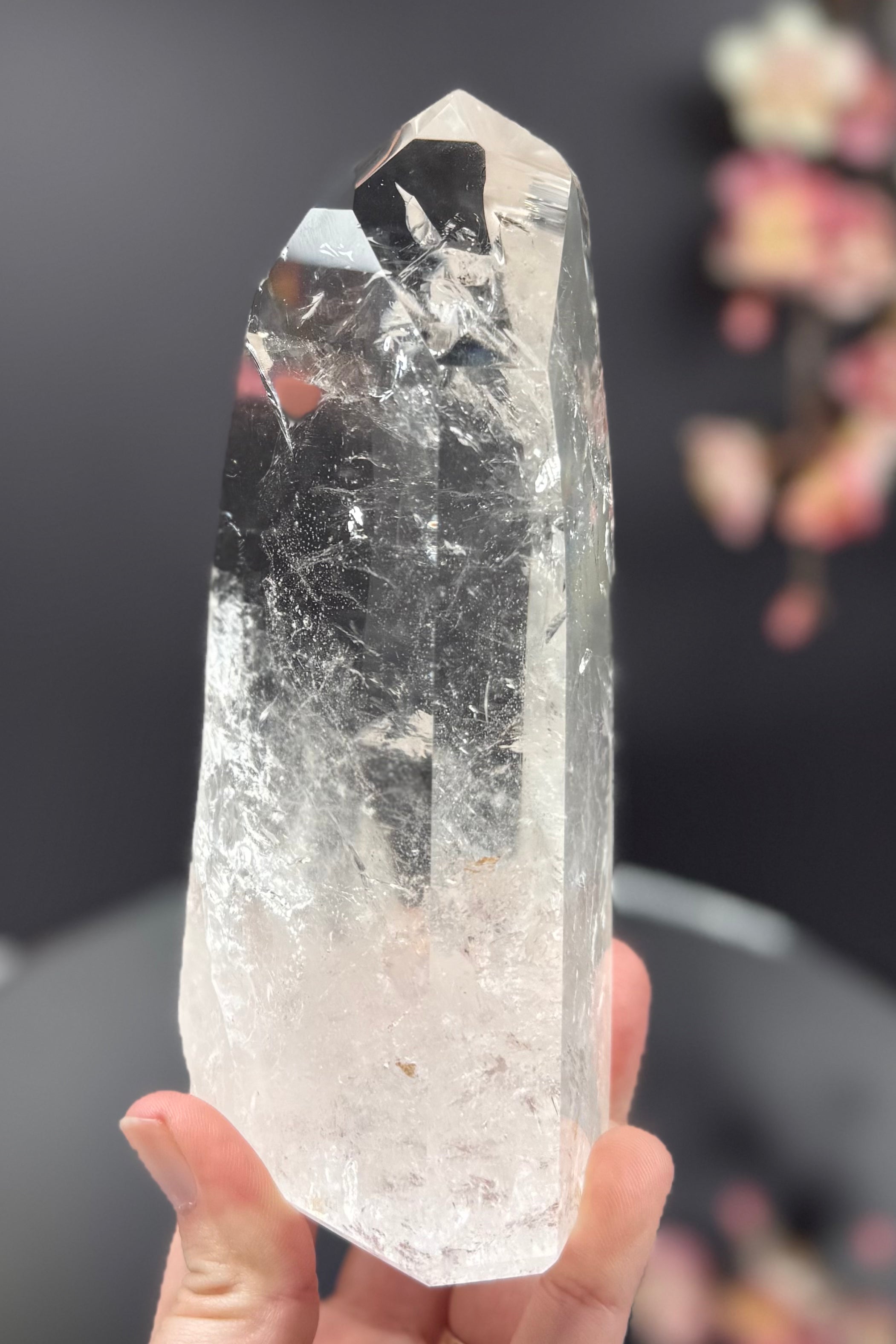 Collector-Grade Clear Quartz Tower V1.9