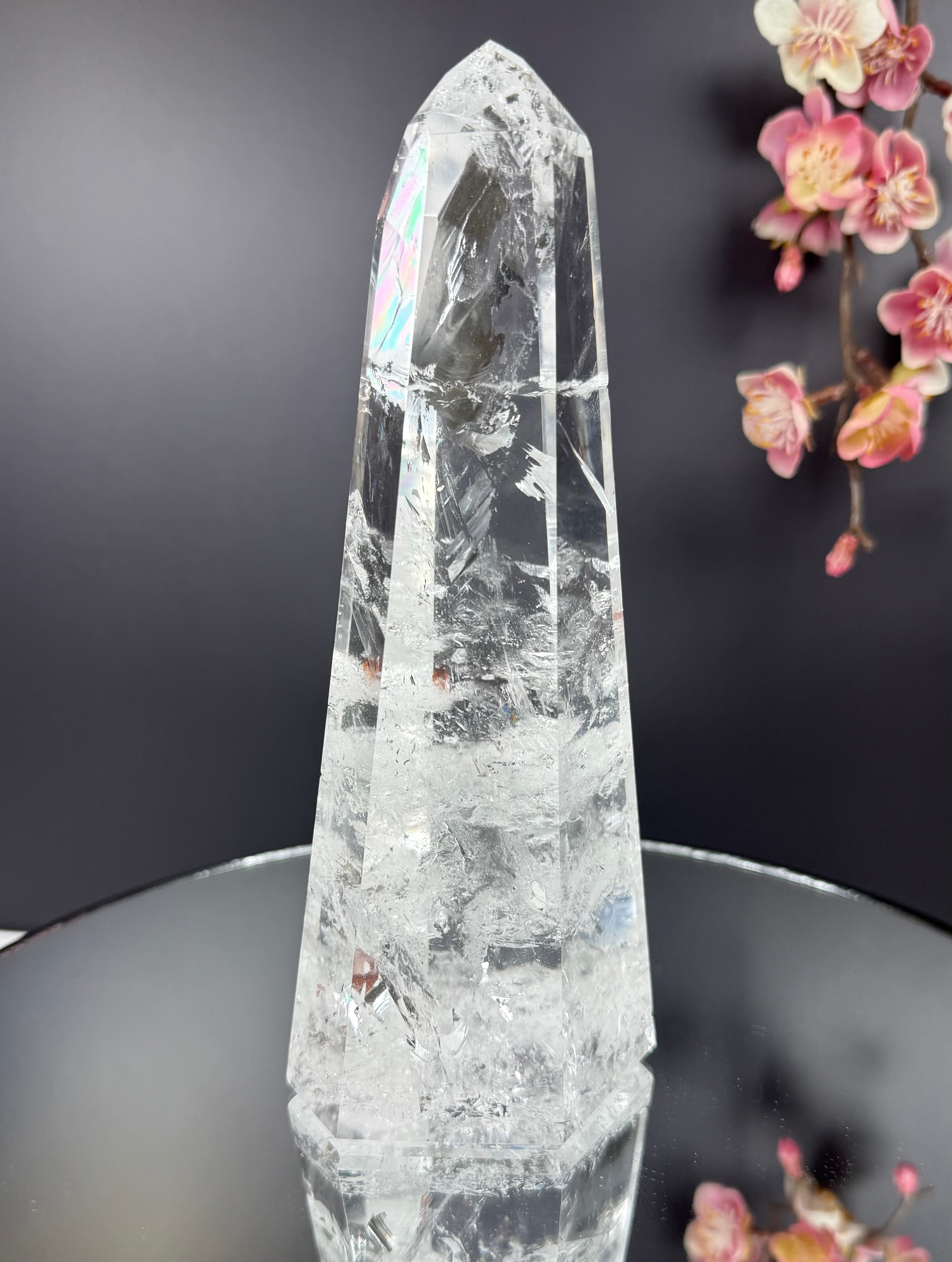 Collector-Grade Clear Quartz Tower V1.10