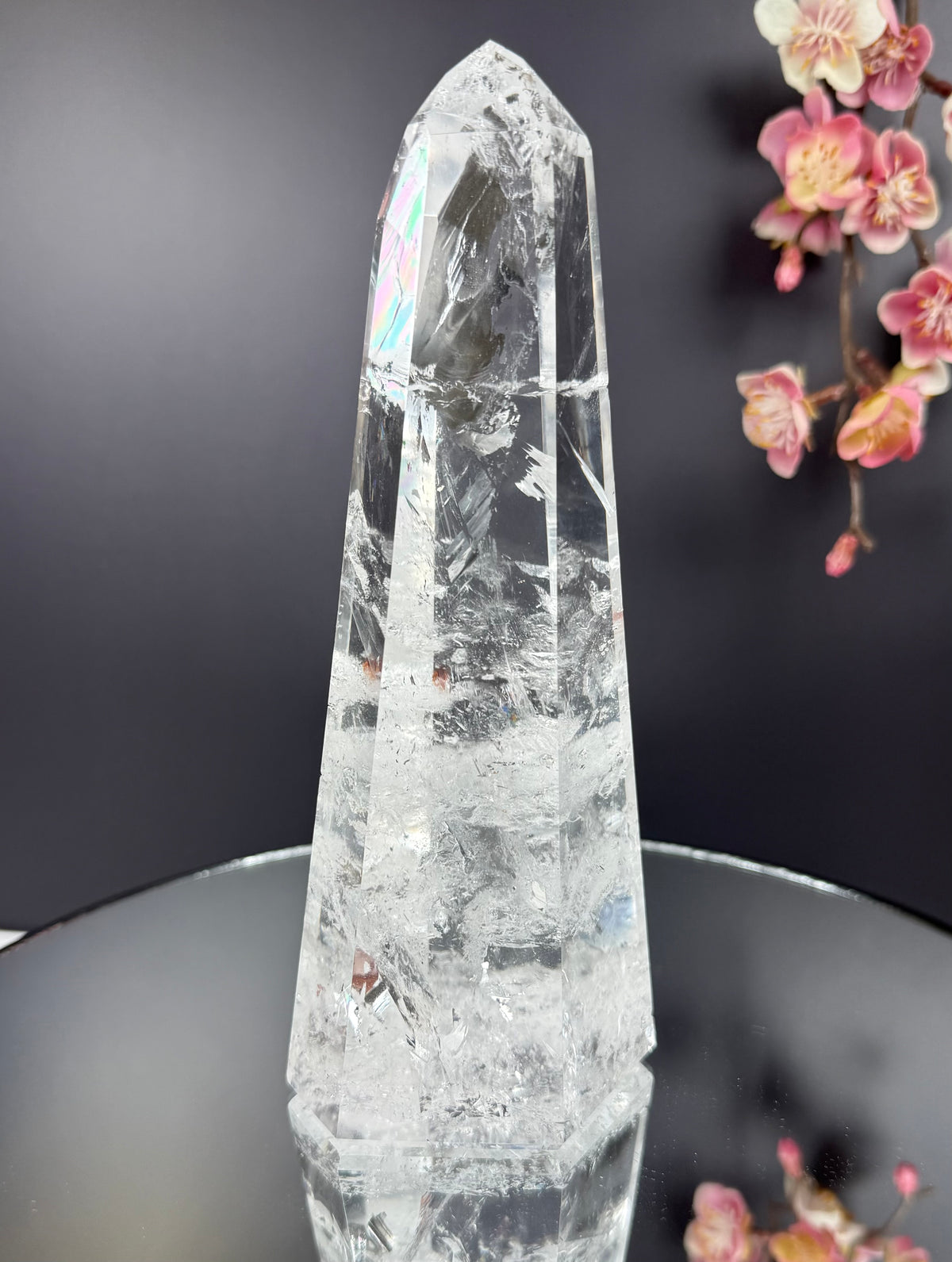 Collector-Grade Clear Quartz Tower V1.10