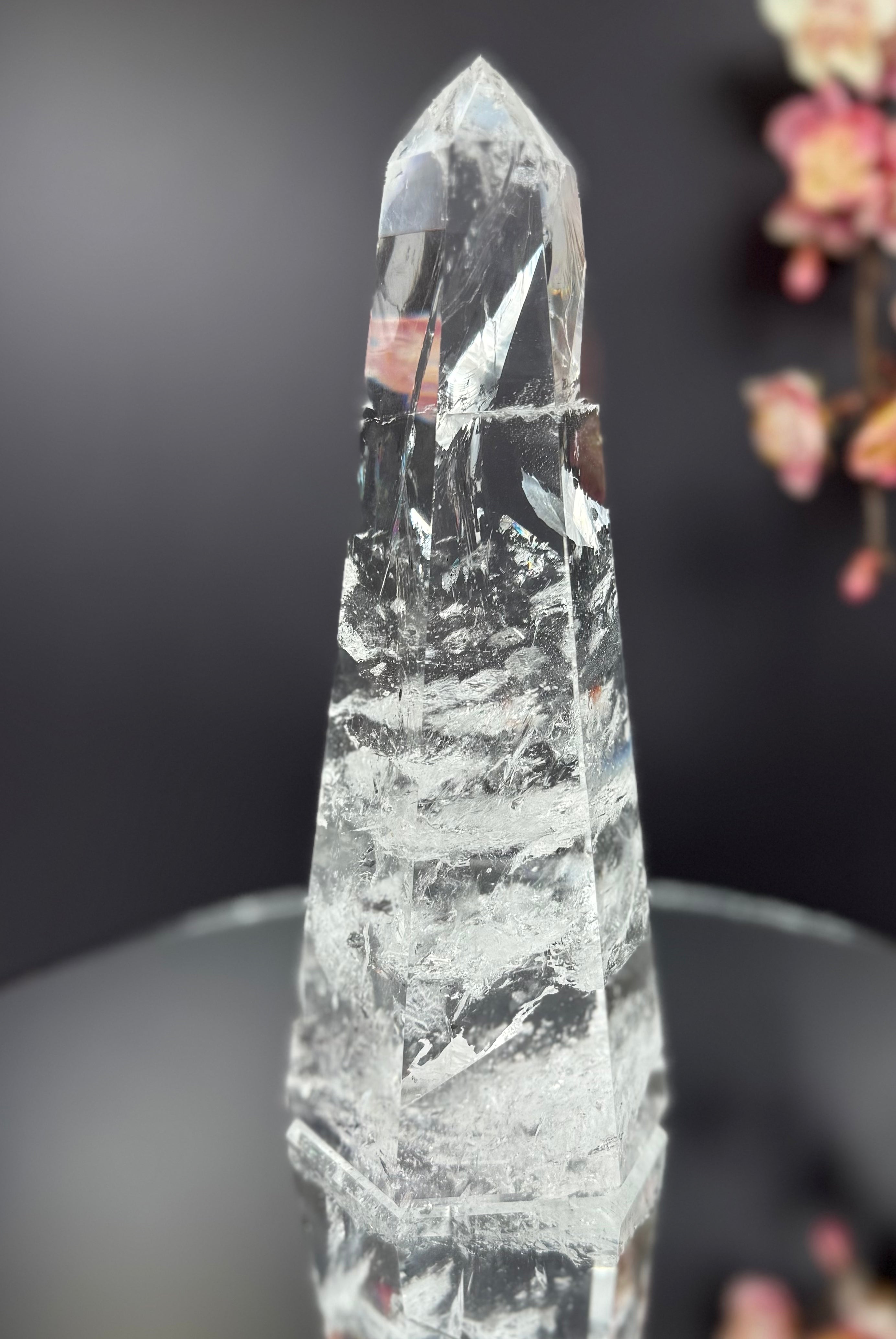 Collector-Grade Clear Quartz Tower V1.10