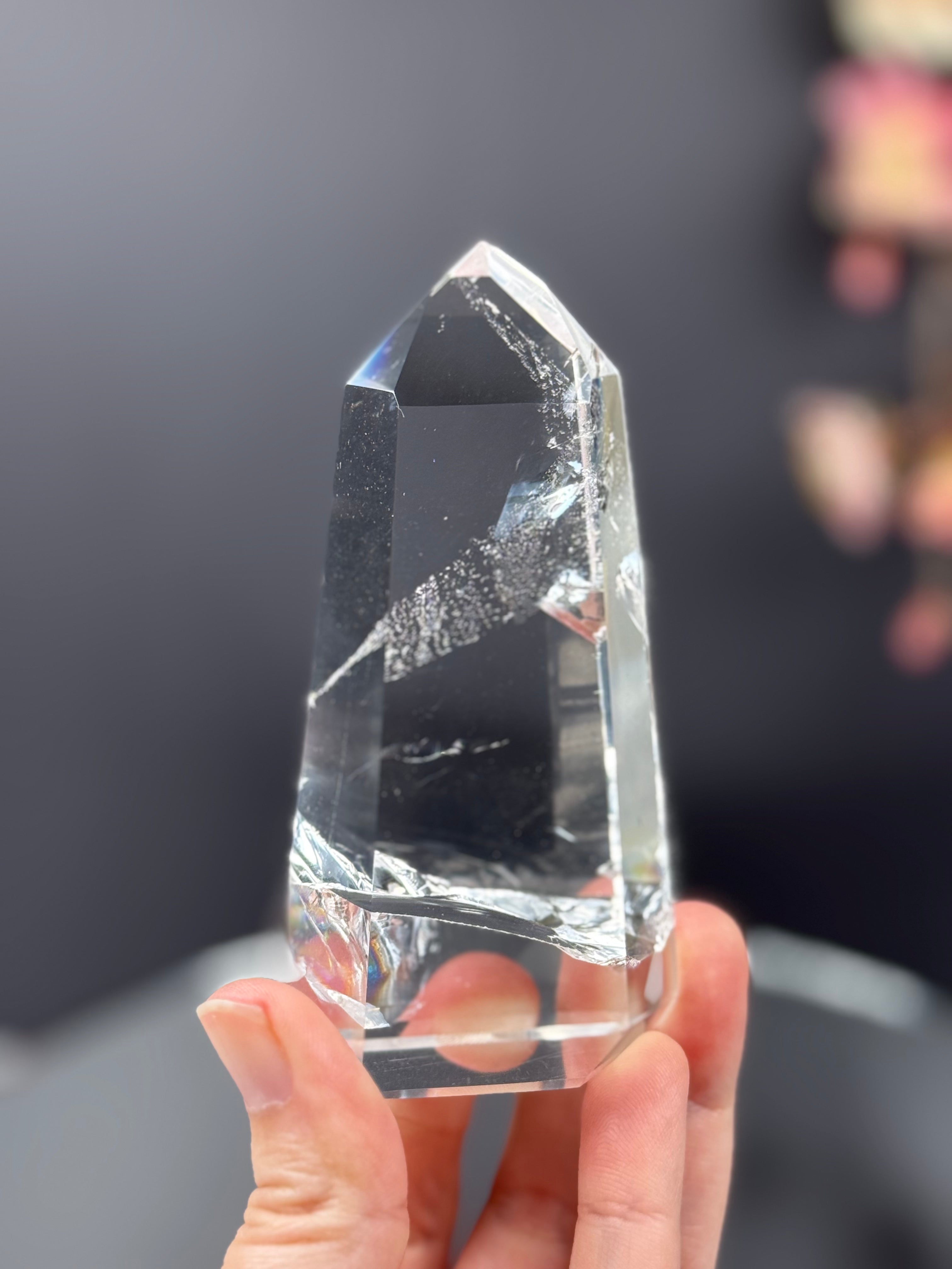 Collector-Grade Clear Quartz Tower V1.11