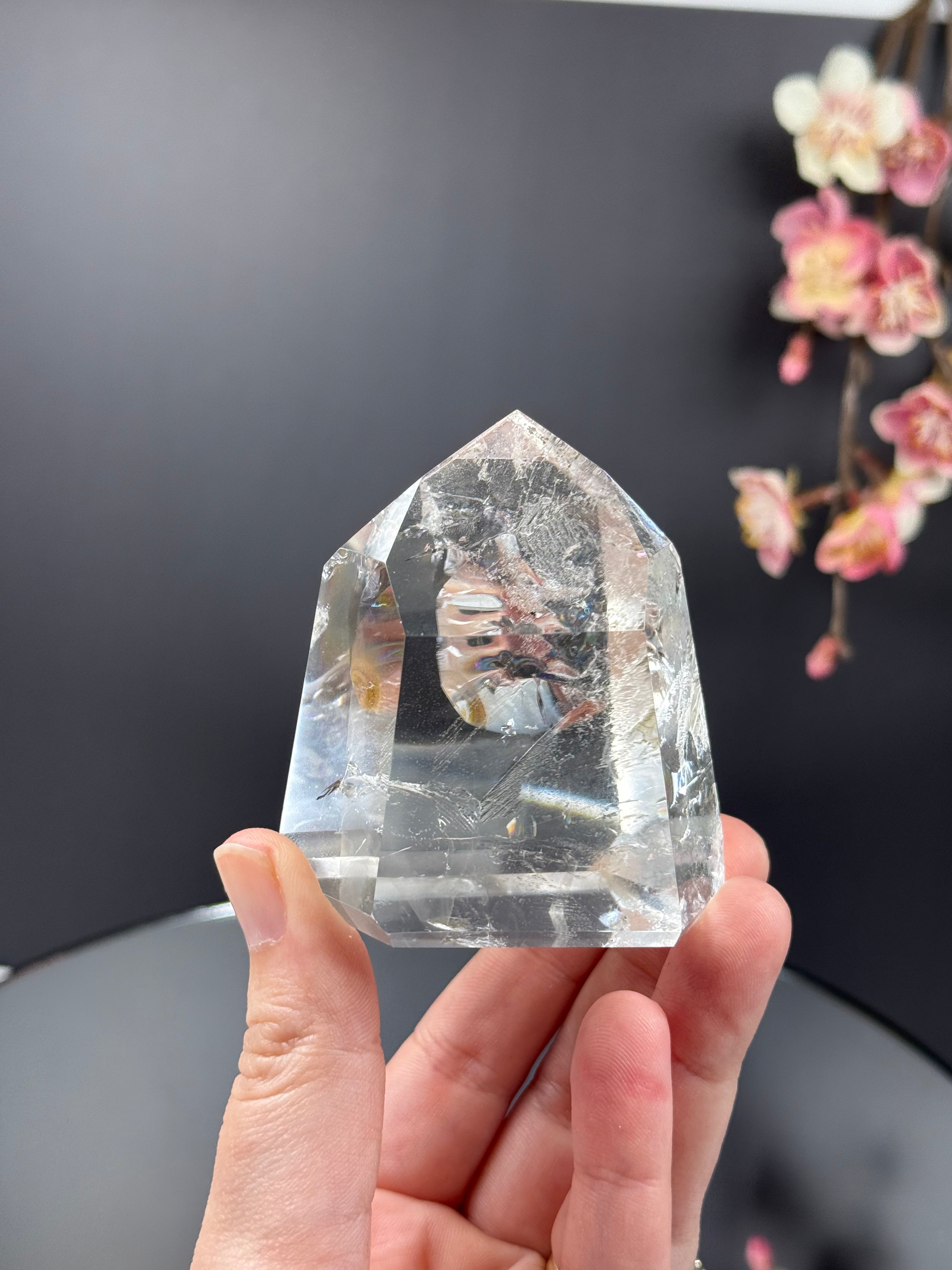 Collector-Grade Clear Quartz Tower V1.13