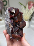 Hematite Included Amethyst