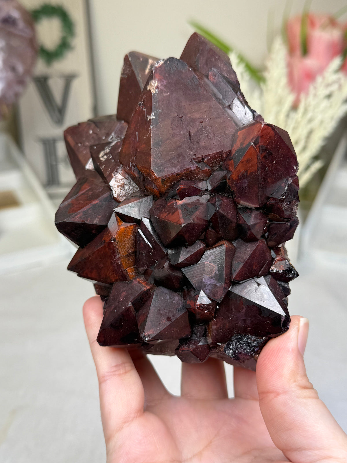 Hematite Included Amethyst