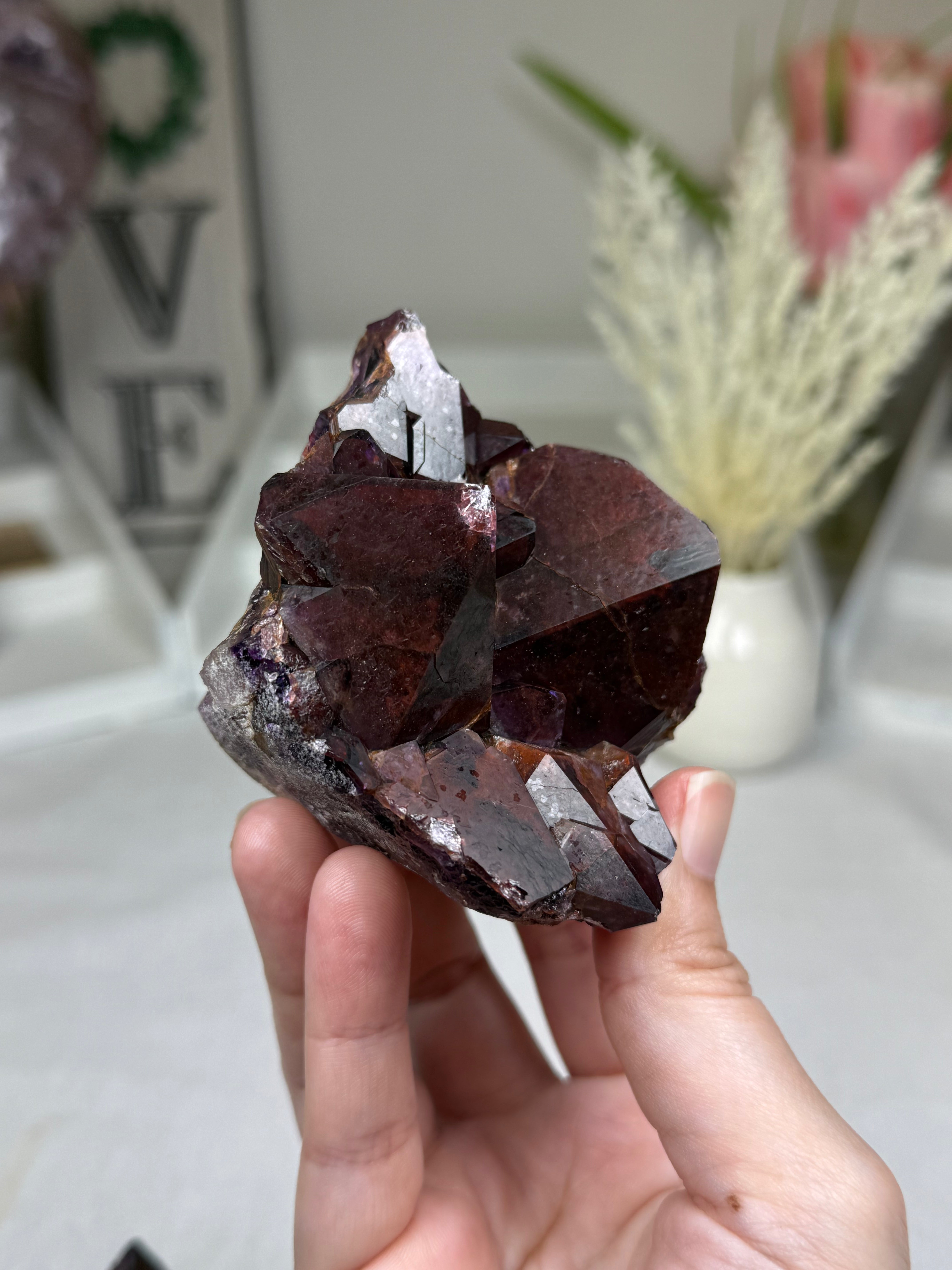 Hematite Included Amethyst