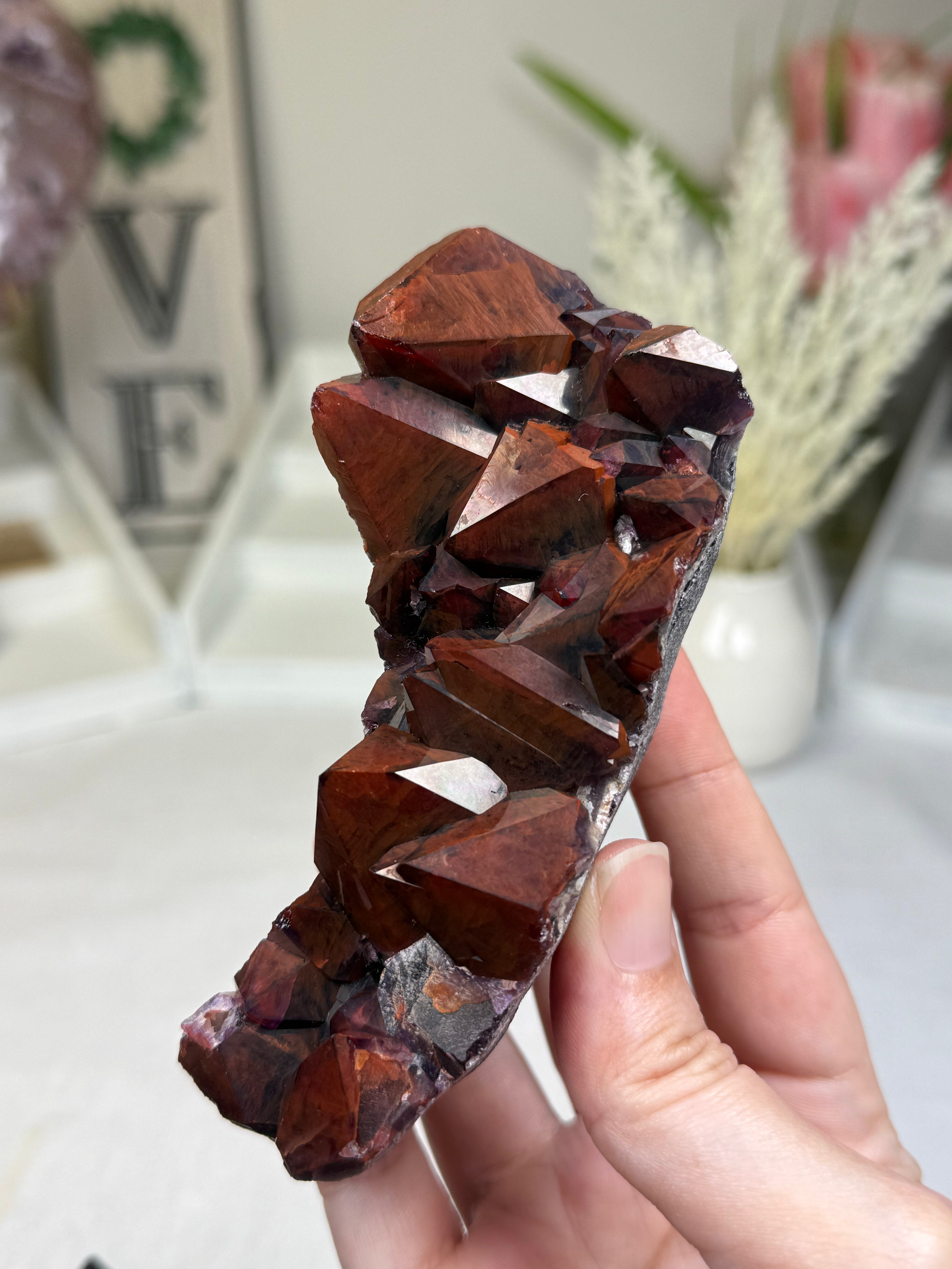 Hematite Included Amethyst