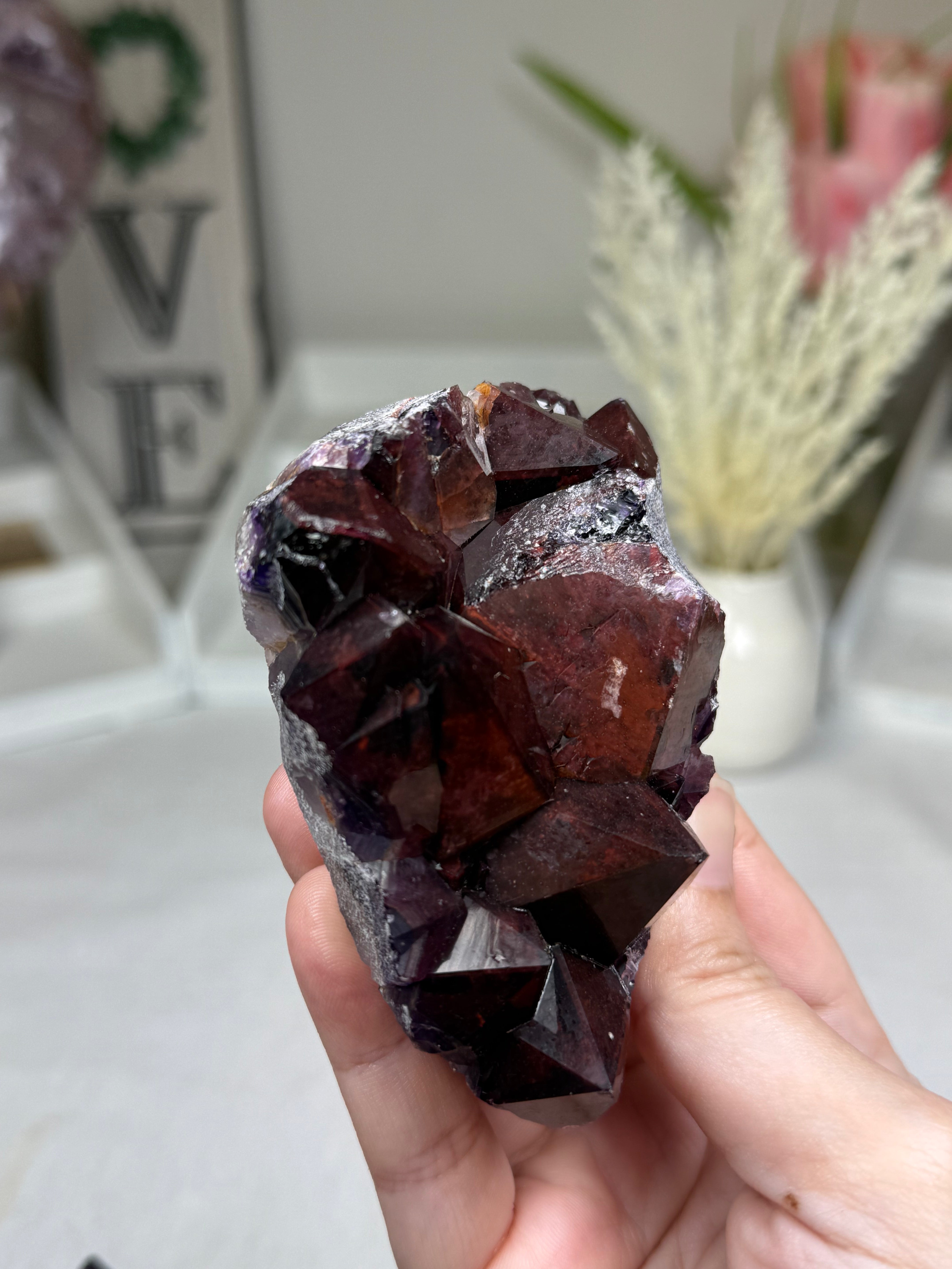 Hematite Included Amethyst