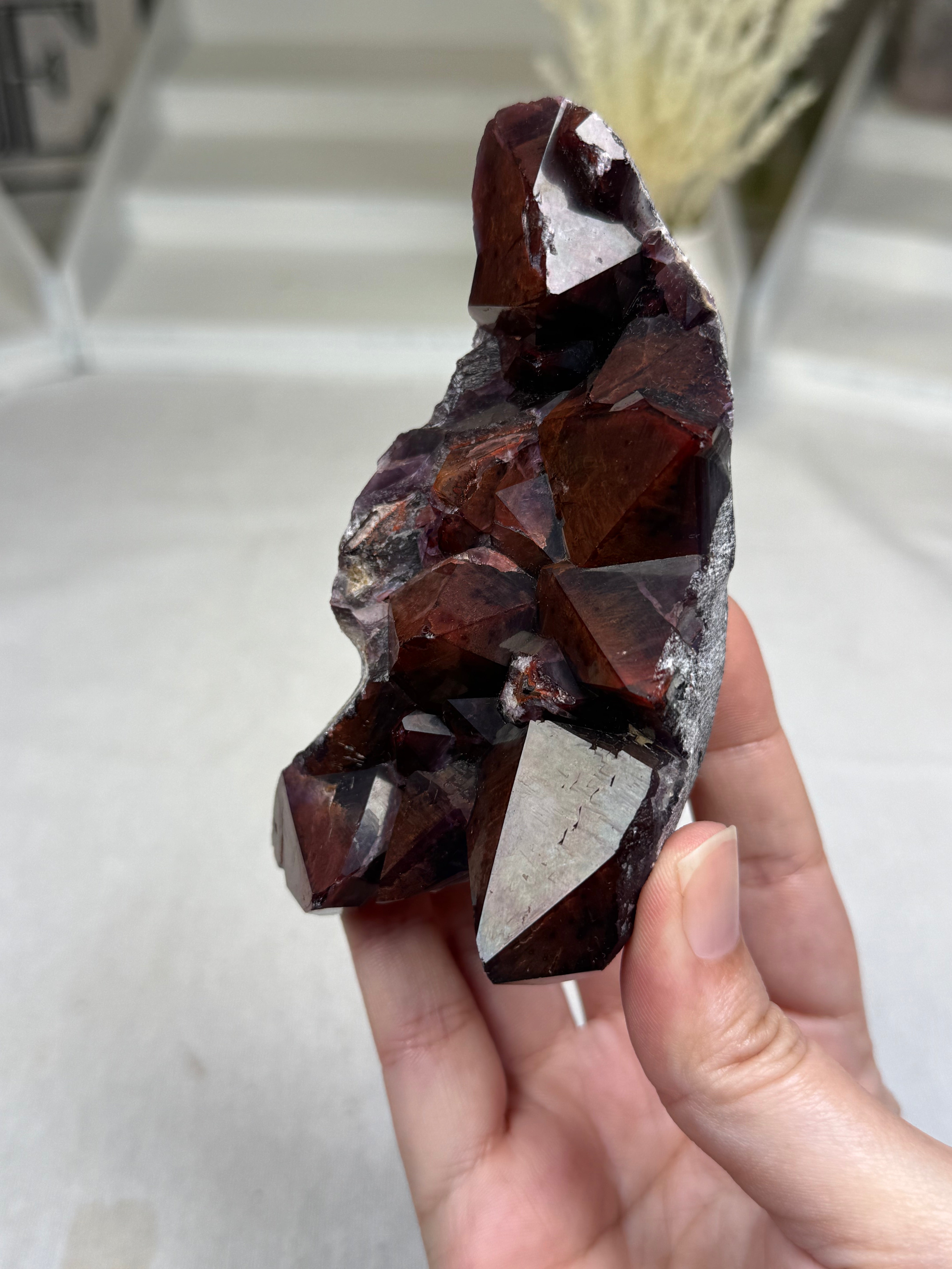 Hematite Included Amethyst