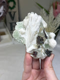 Yellow and Green Zoned Apophyllite with Mordenite