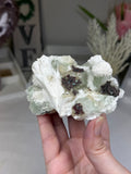 Yellow and Green Zoned Apophyllite with Mordenite