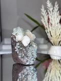 Yellow and Green Zoned Apophyllite with Mordenite