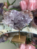 Pink Amethyst Heart