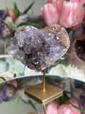 Pink Amethyst Heart