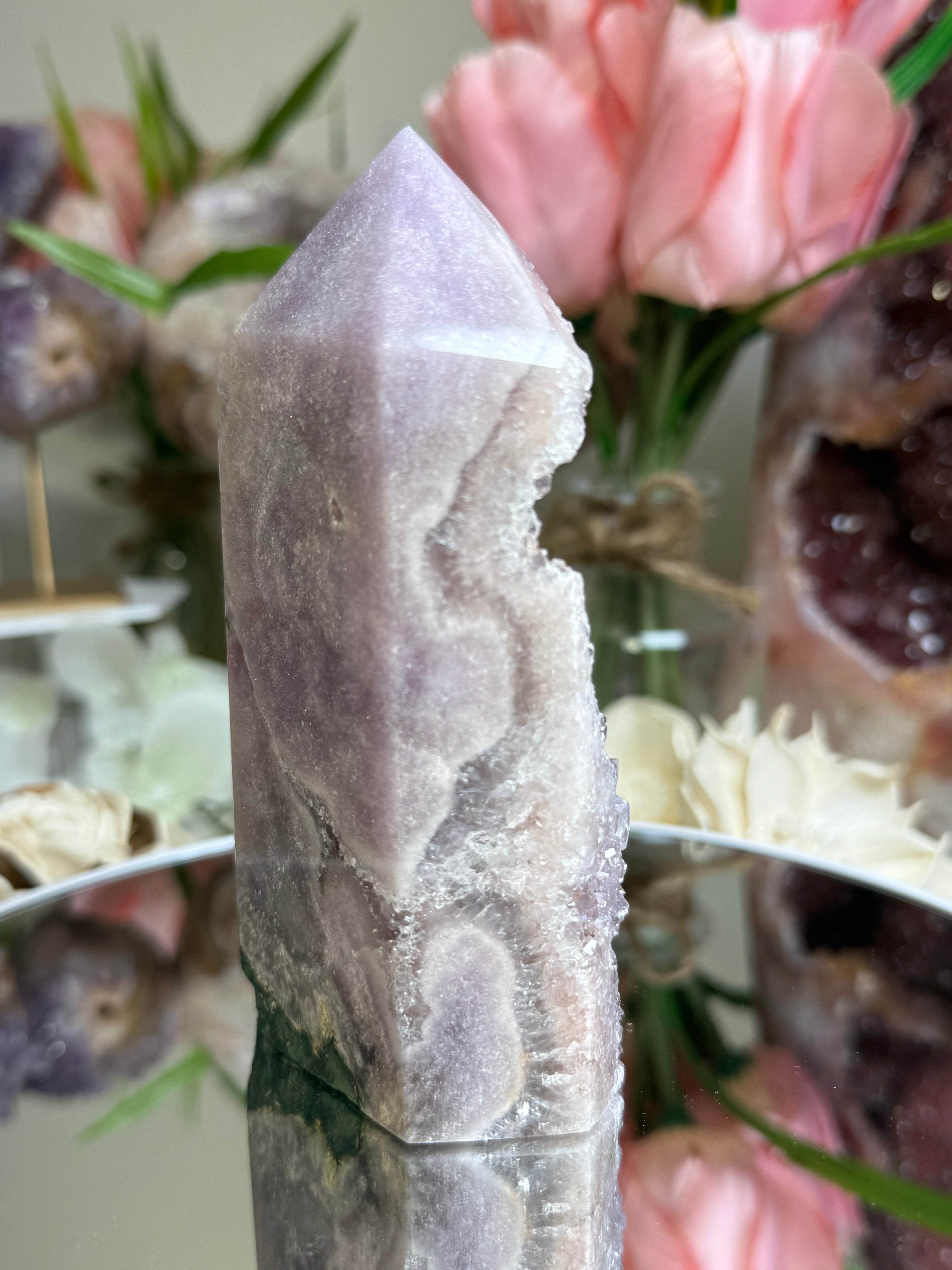 Pink Amethyst Tower L9028