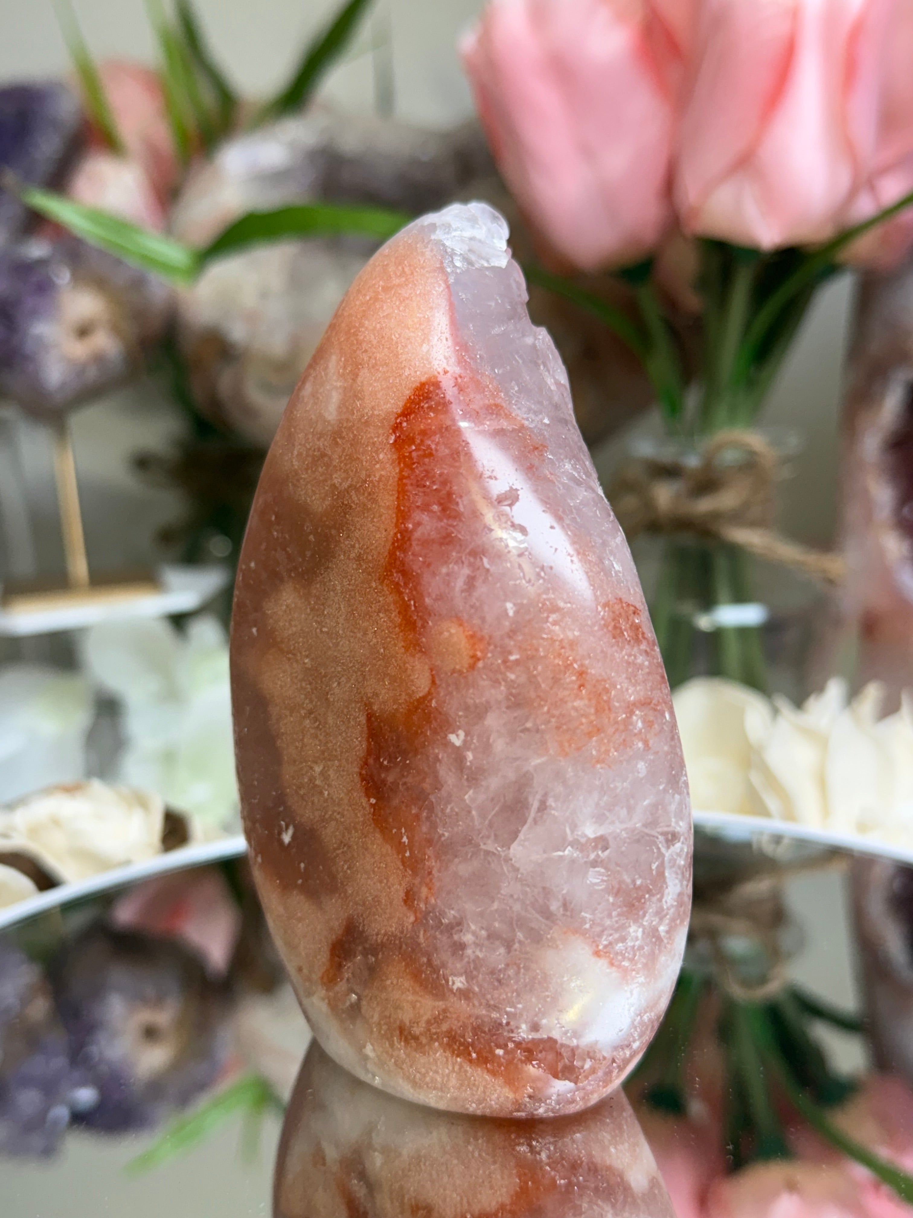 Pink Amethyst Flame A802