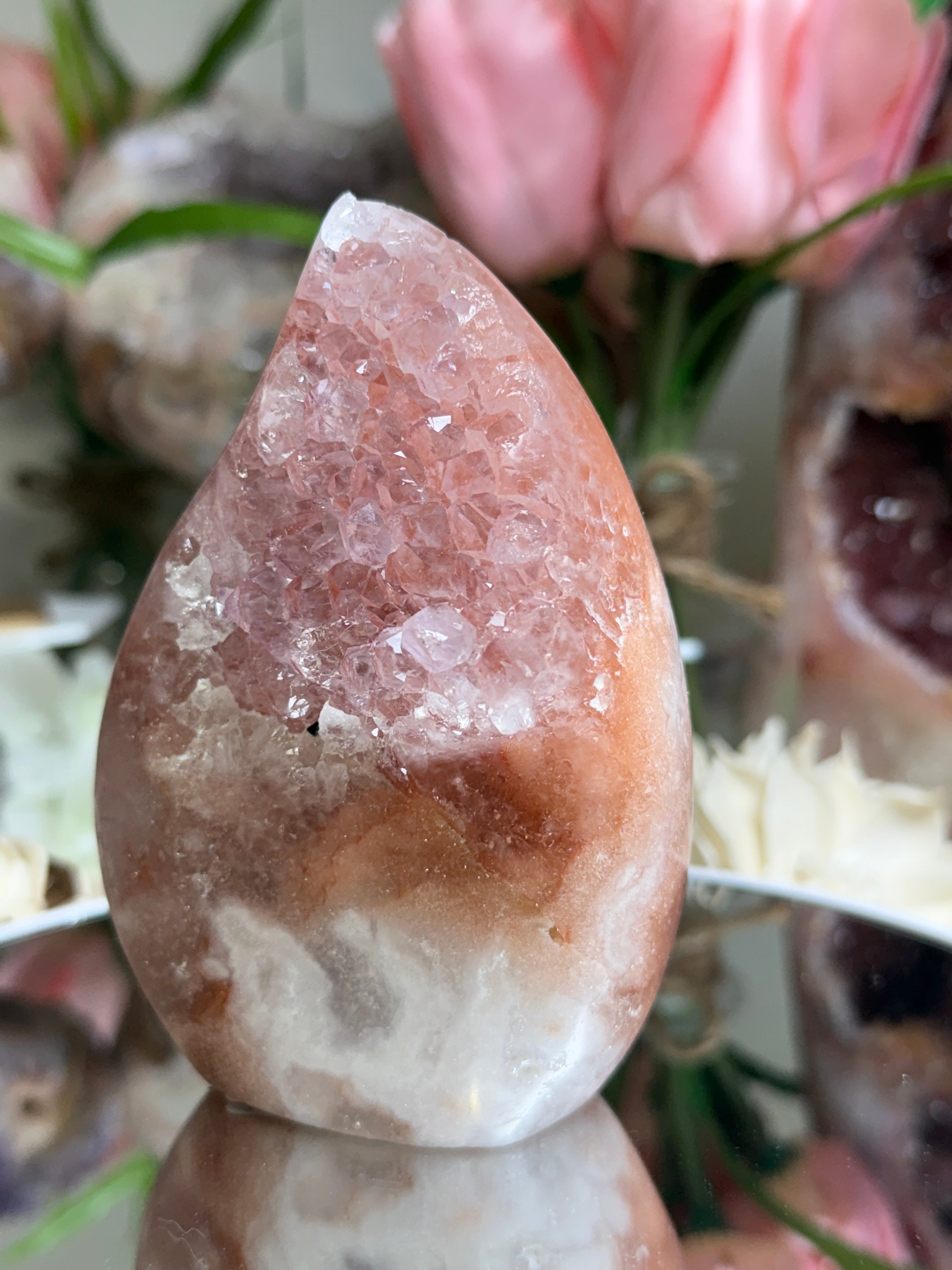 Pink Amethyst Flame A802